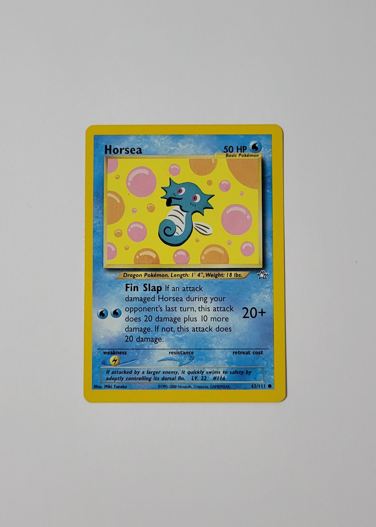 Horsea 62/111 - Neo Genesis