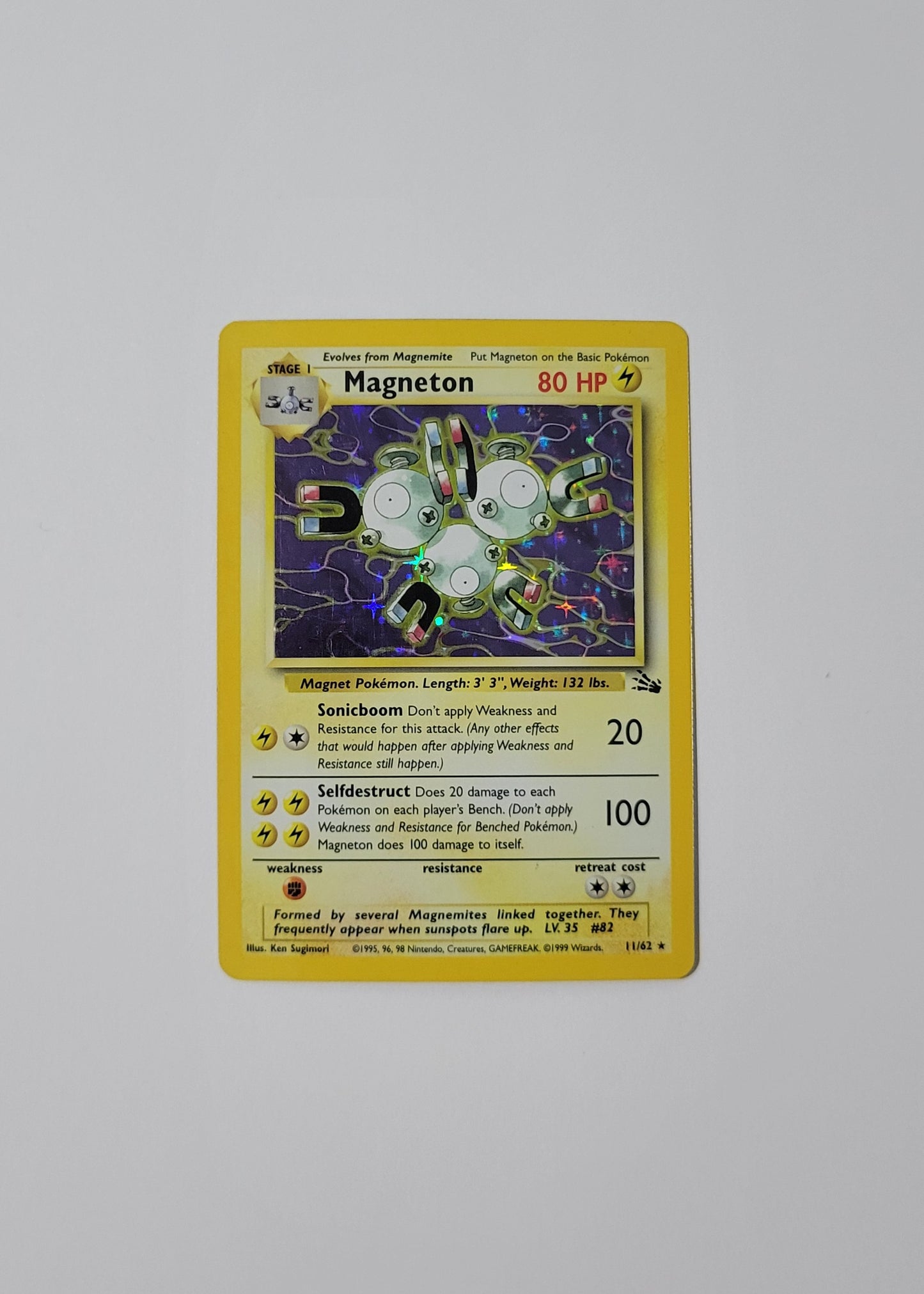 Magneton 11/62 (Holo) - Fossil