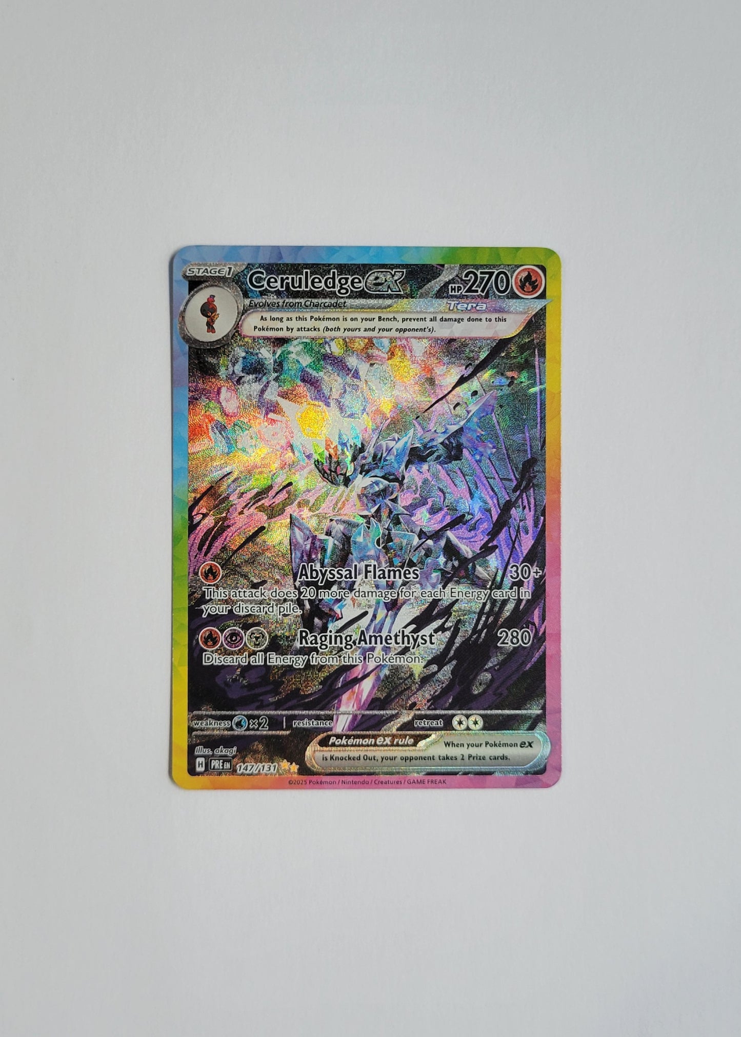 Ceruledge ex 147/131 - Prismatic Evolutions