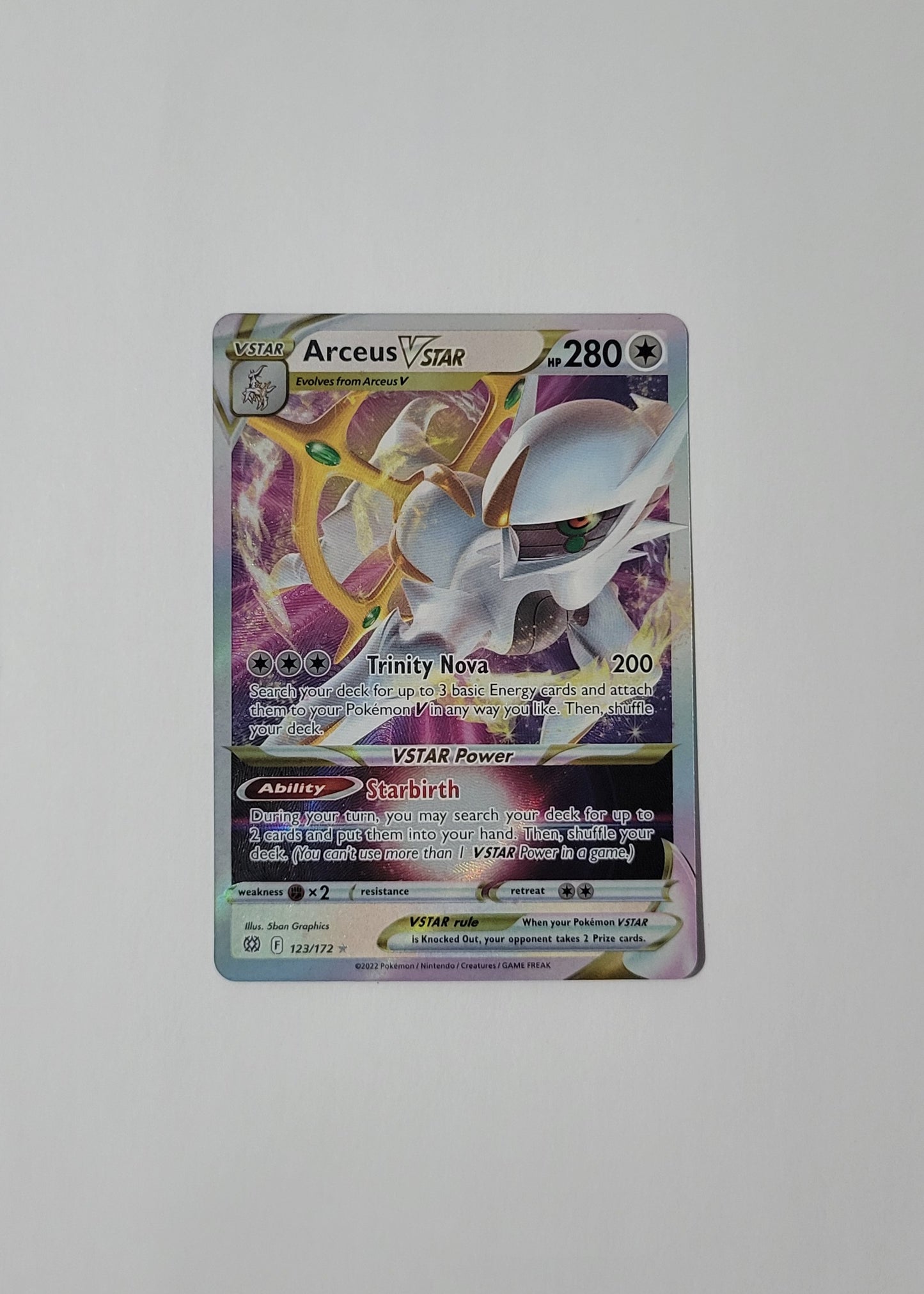 Arceus VSTAR 123/172 - Brilliant Stars