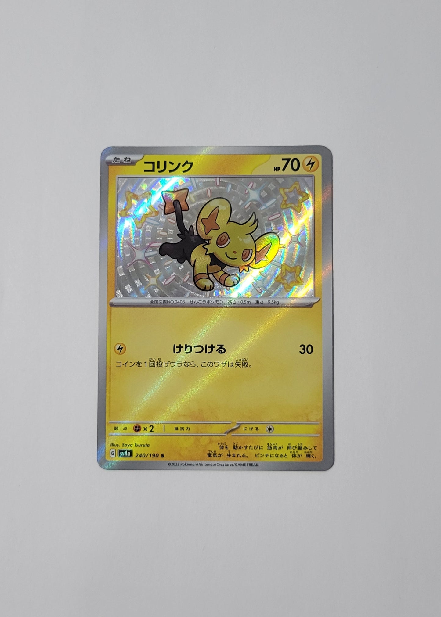 Shinx 240/190 - Shiny Treasures ex (Japanese)