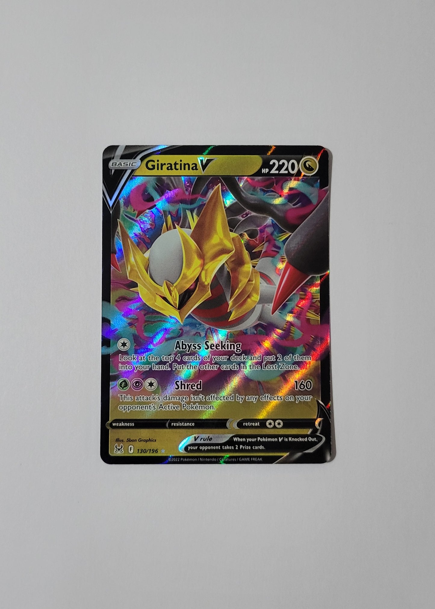 Giratina V 130/196 - Lost Origin