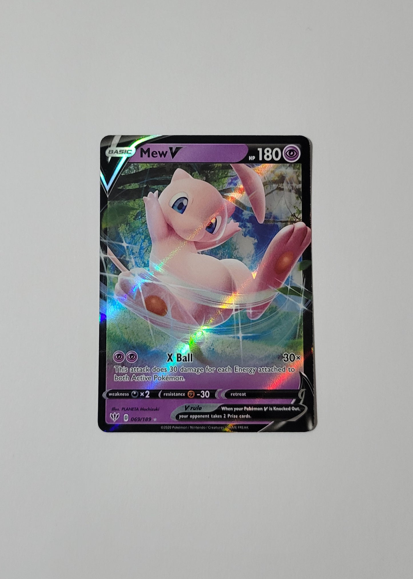 Mew V 069/189 - Darkness Ablaze