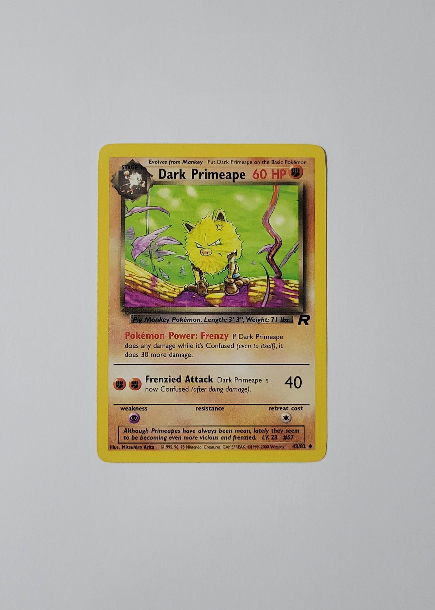 Dark Primeape 43/82 - Team Rocket