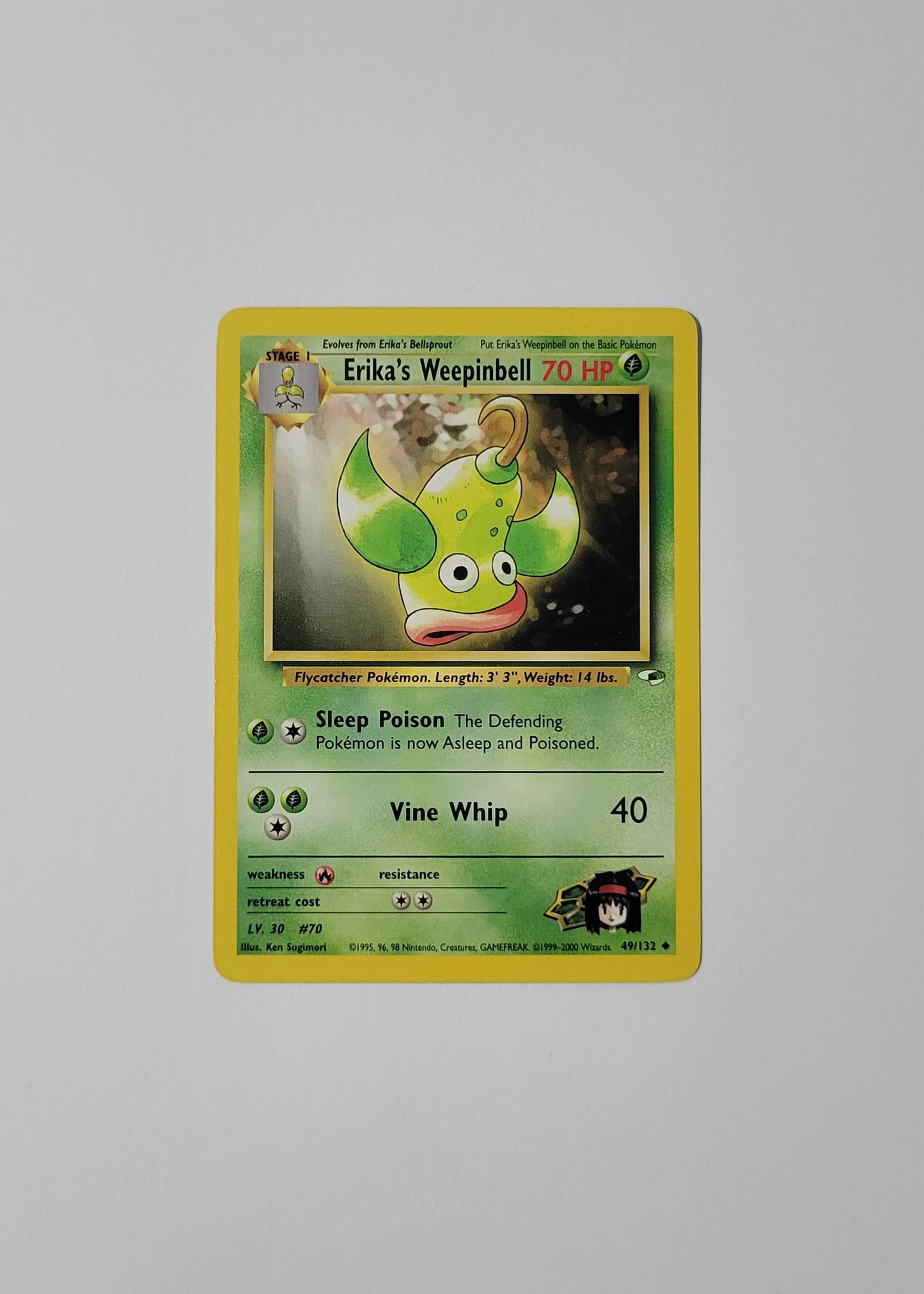 Erika's Weepinbell 49/132 - Gym Heroes