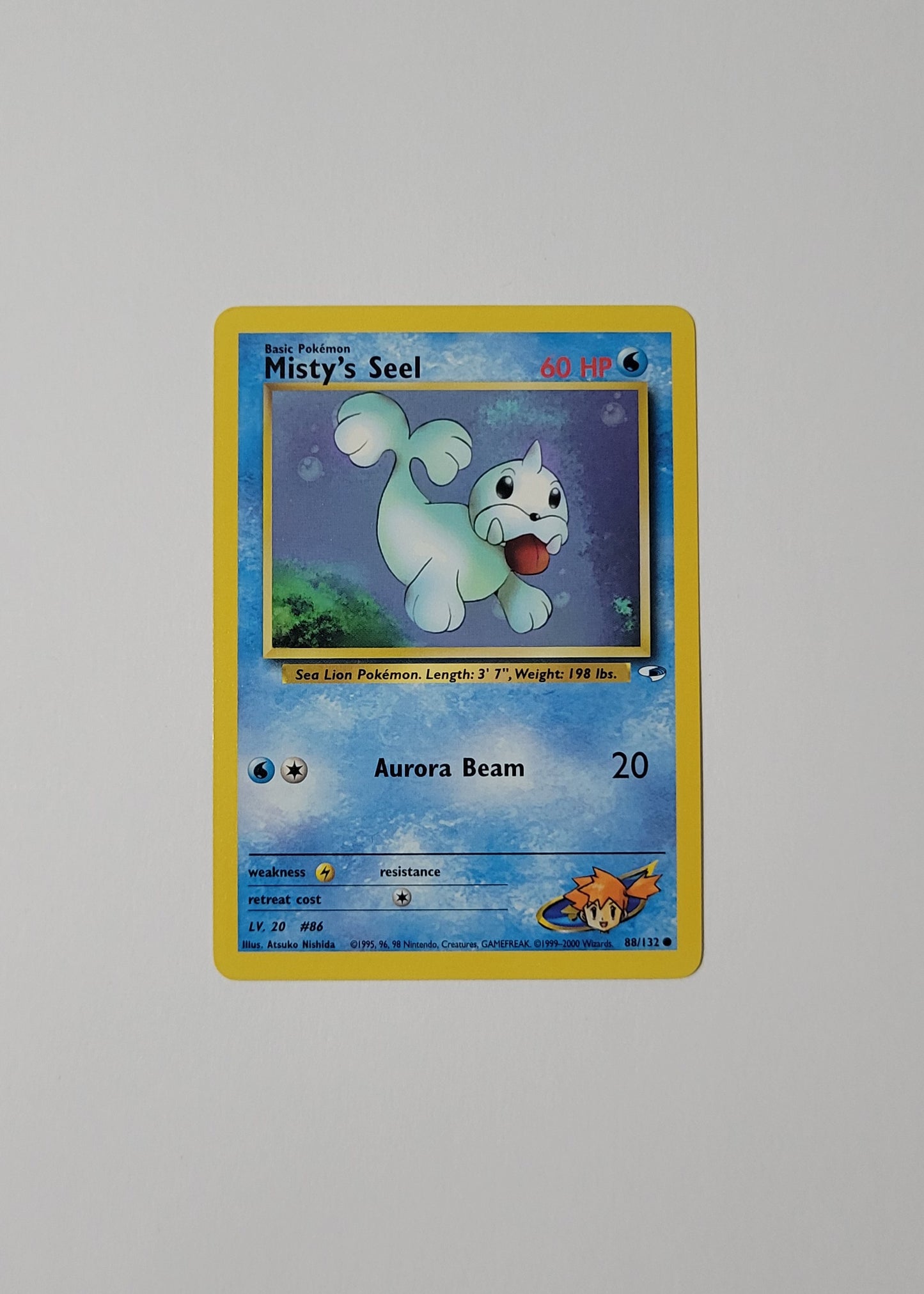 Misty's Seel 88/132 - Gym Heroes