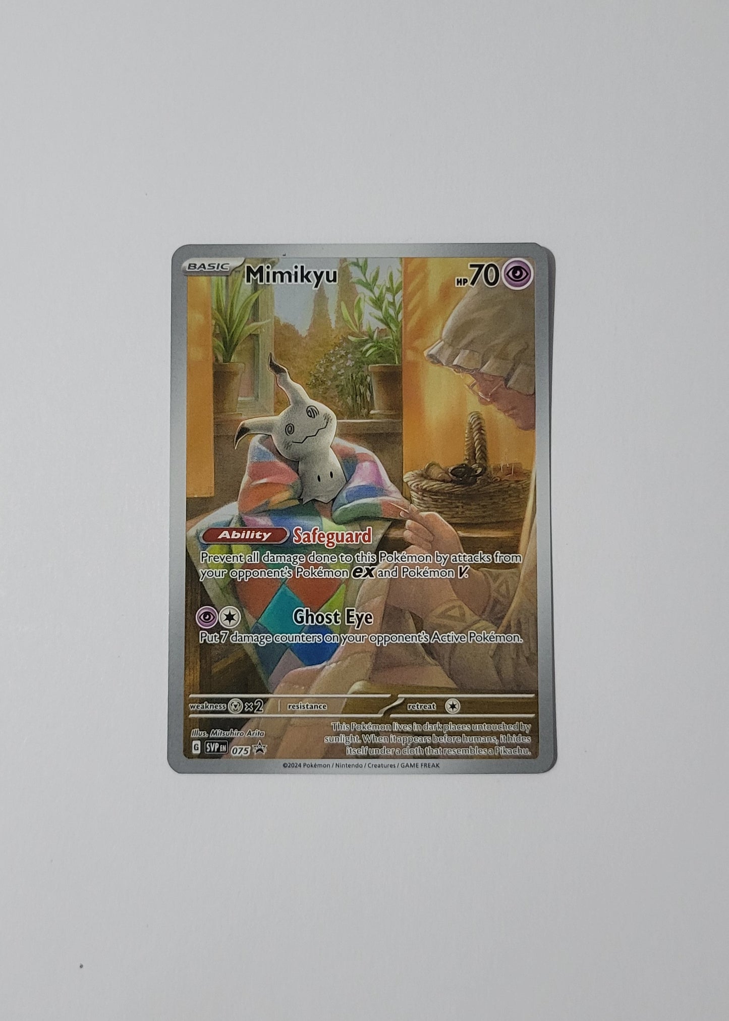 Mimikyu SVP075 - Black Star Promo