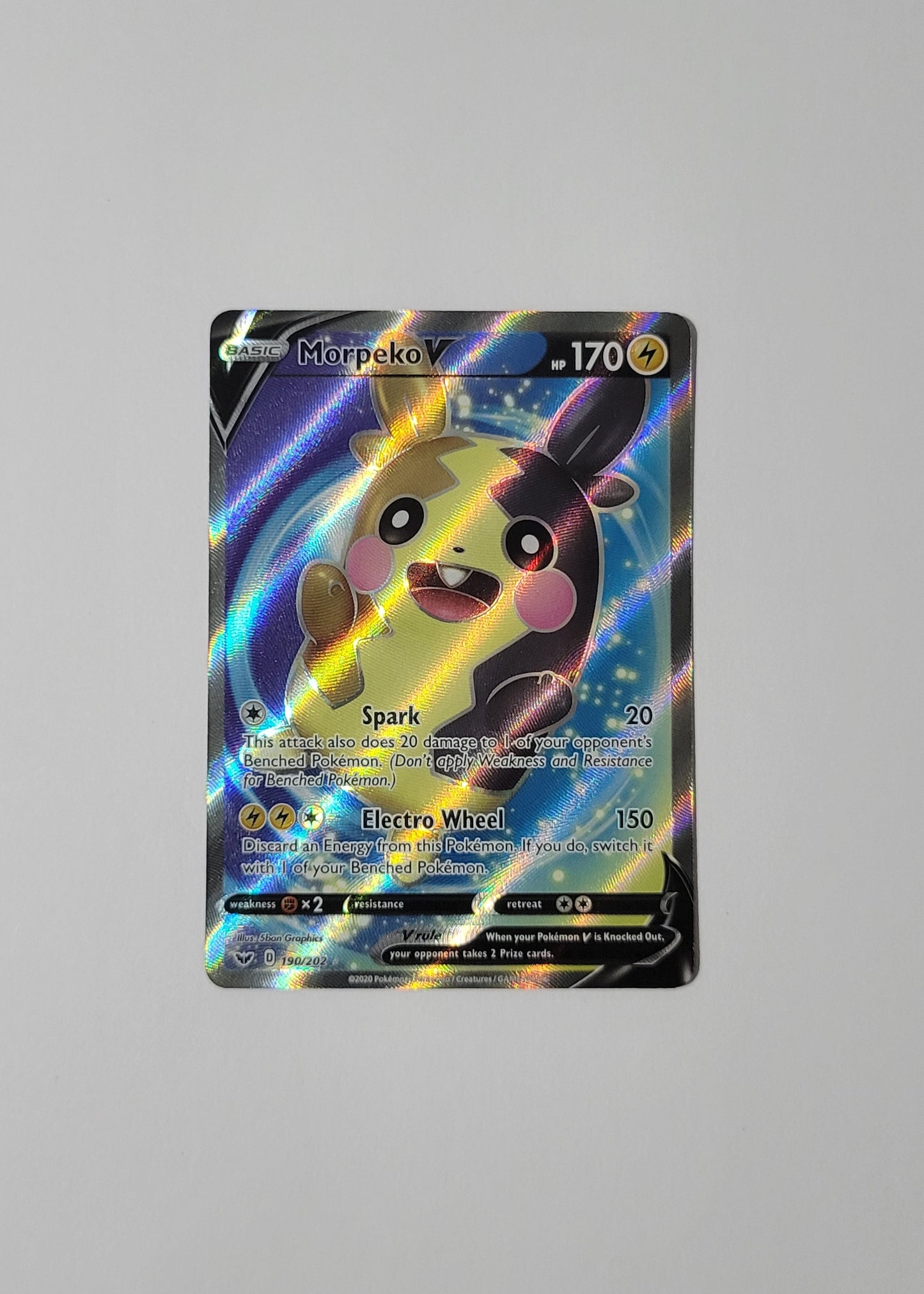 Morpeko V 190/202 - Sword & Shield