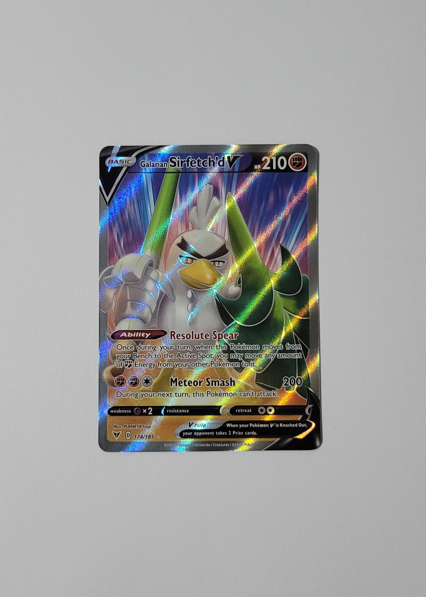 Galarian Sirfetch'd 174/185 - Vivid Voltage