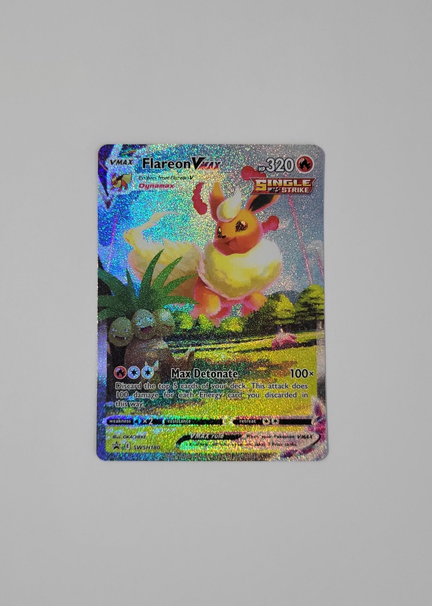 Flareon VMAX SWSH180 - Black Star Promo
