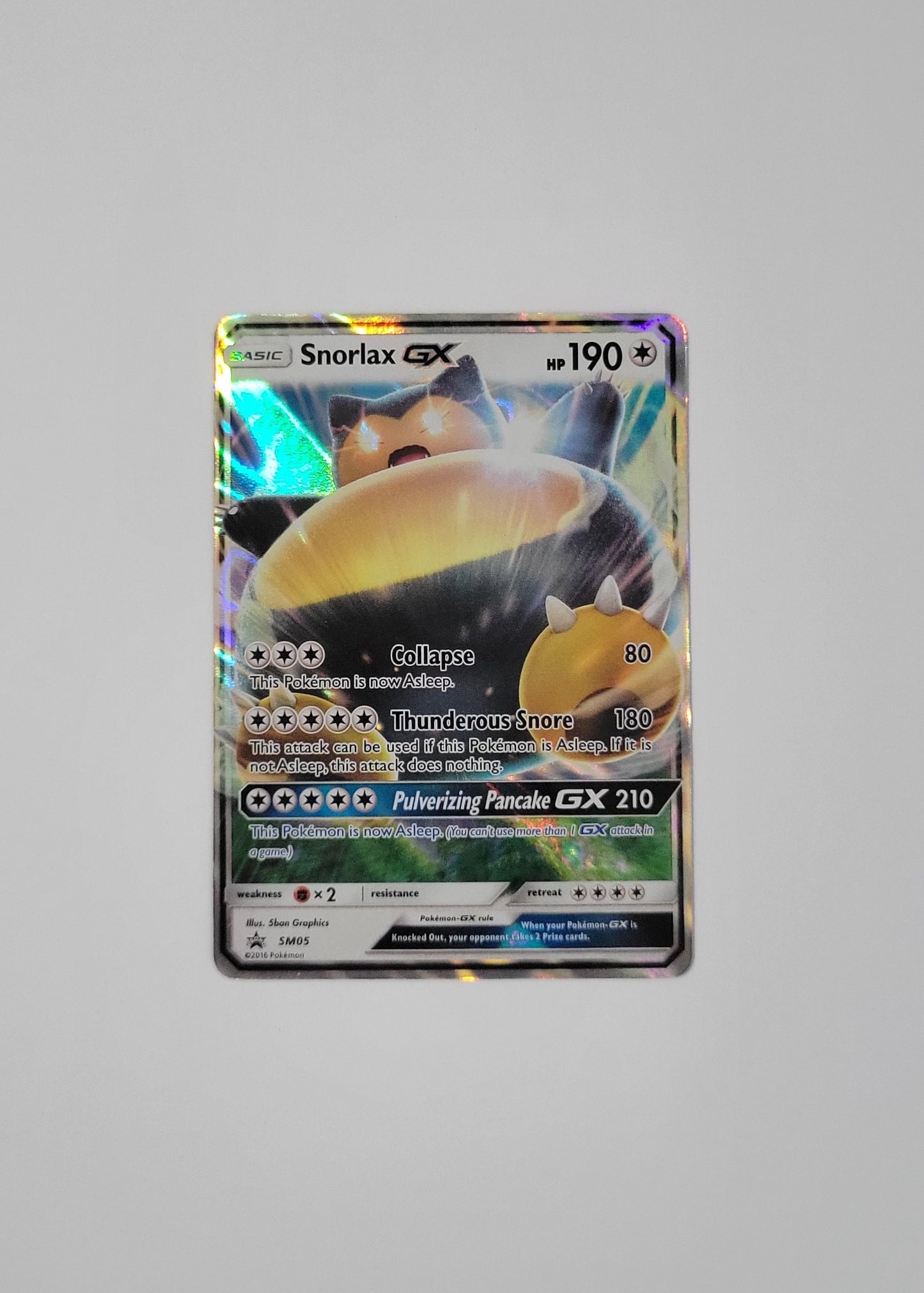 Snorlax GX SM05 - Black Star Promo