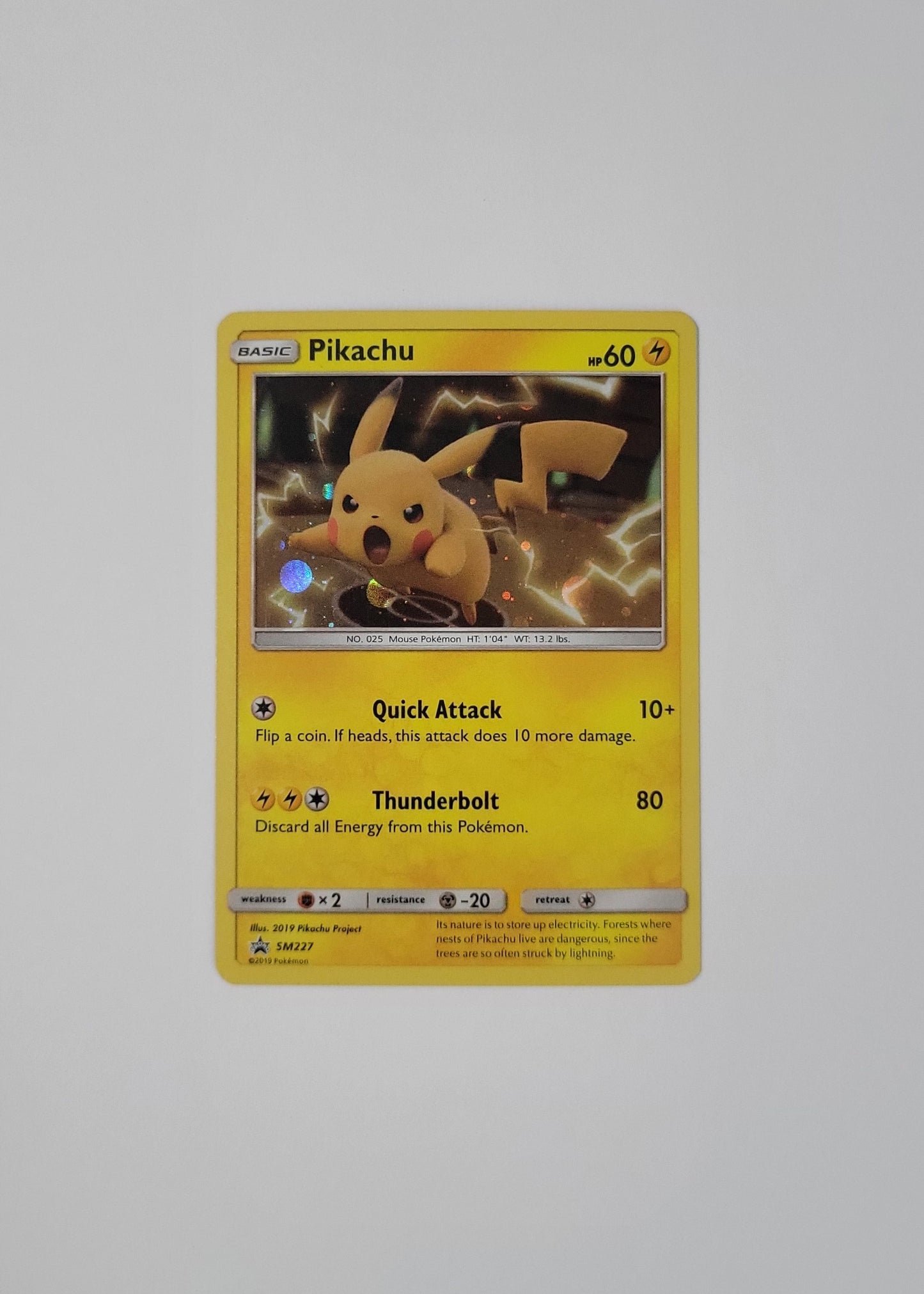 Pikachu SM227 - Black Star Promo
