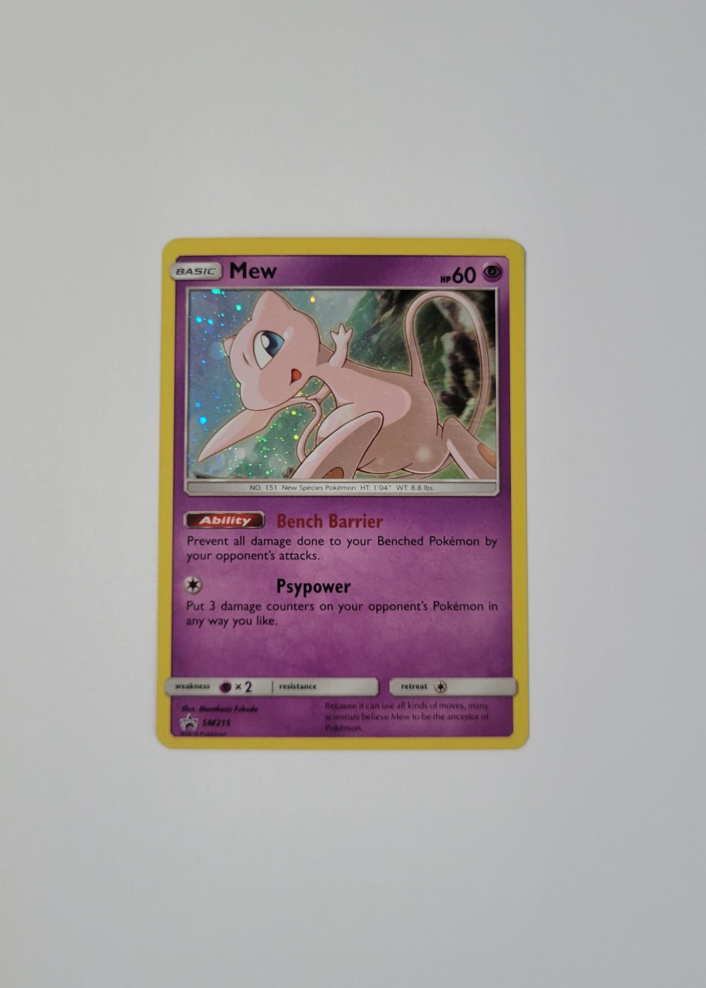 Mew SM215 - Black Star Promo