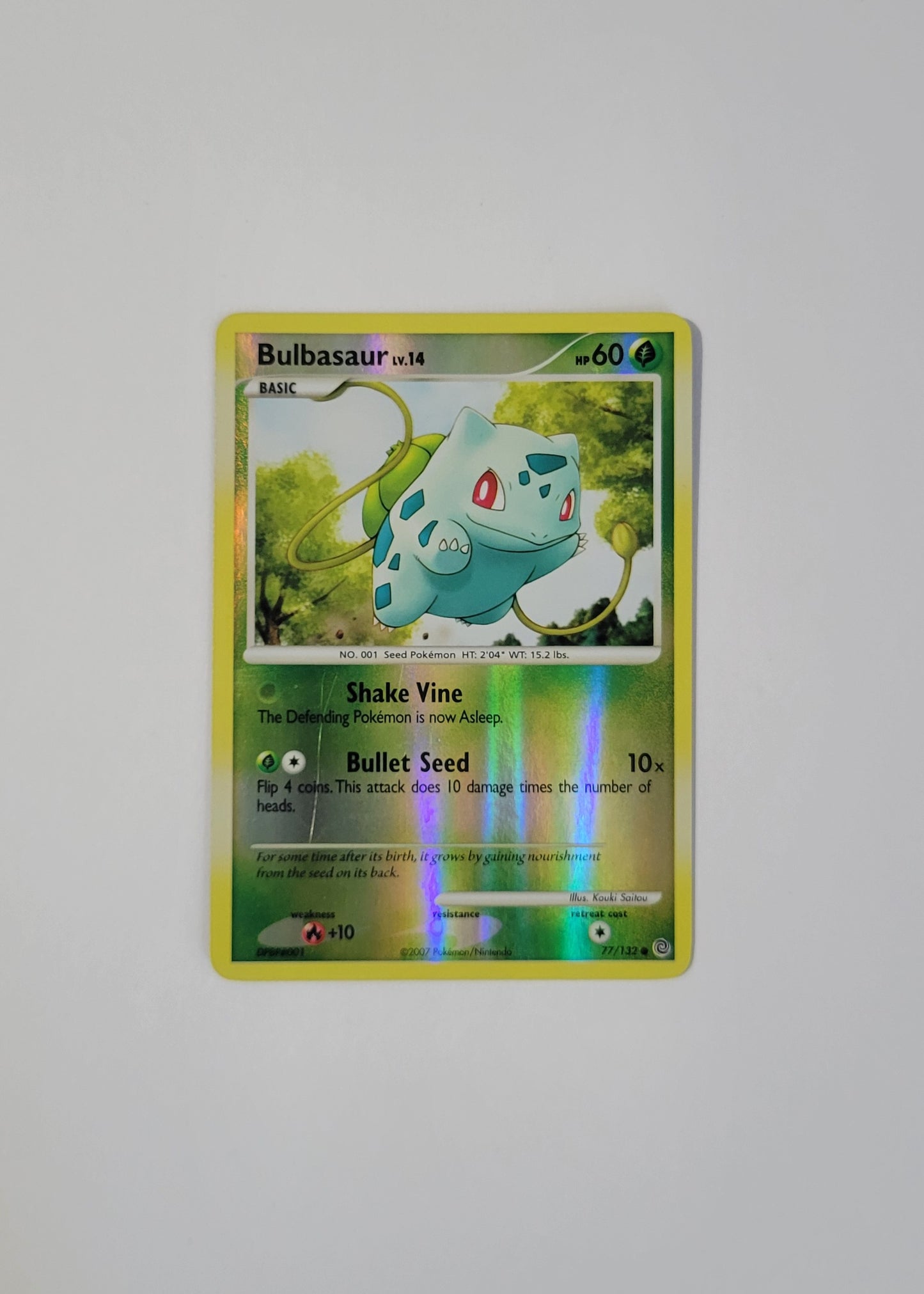 Bulbasaur LV.14 77/132 (Reverse Holo) - Secret Wonders