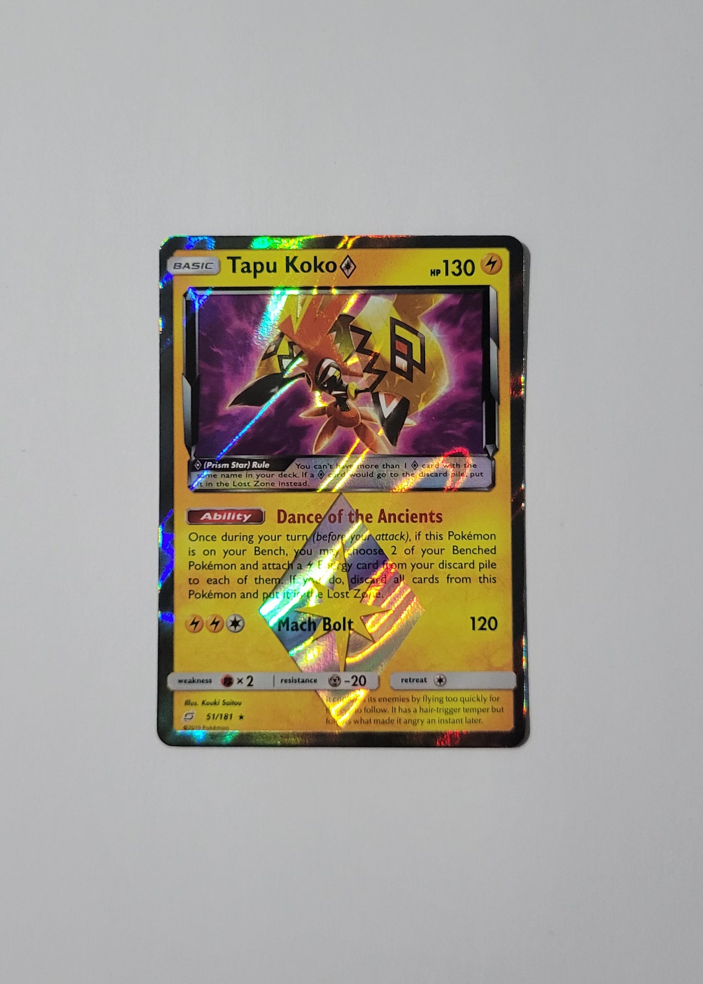 Tapu Koko 51/181 - Team Up