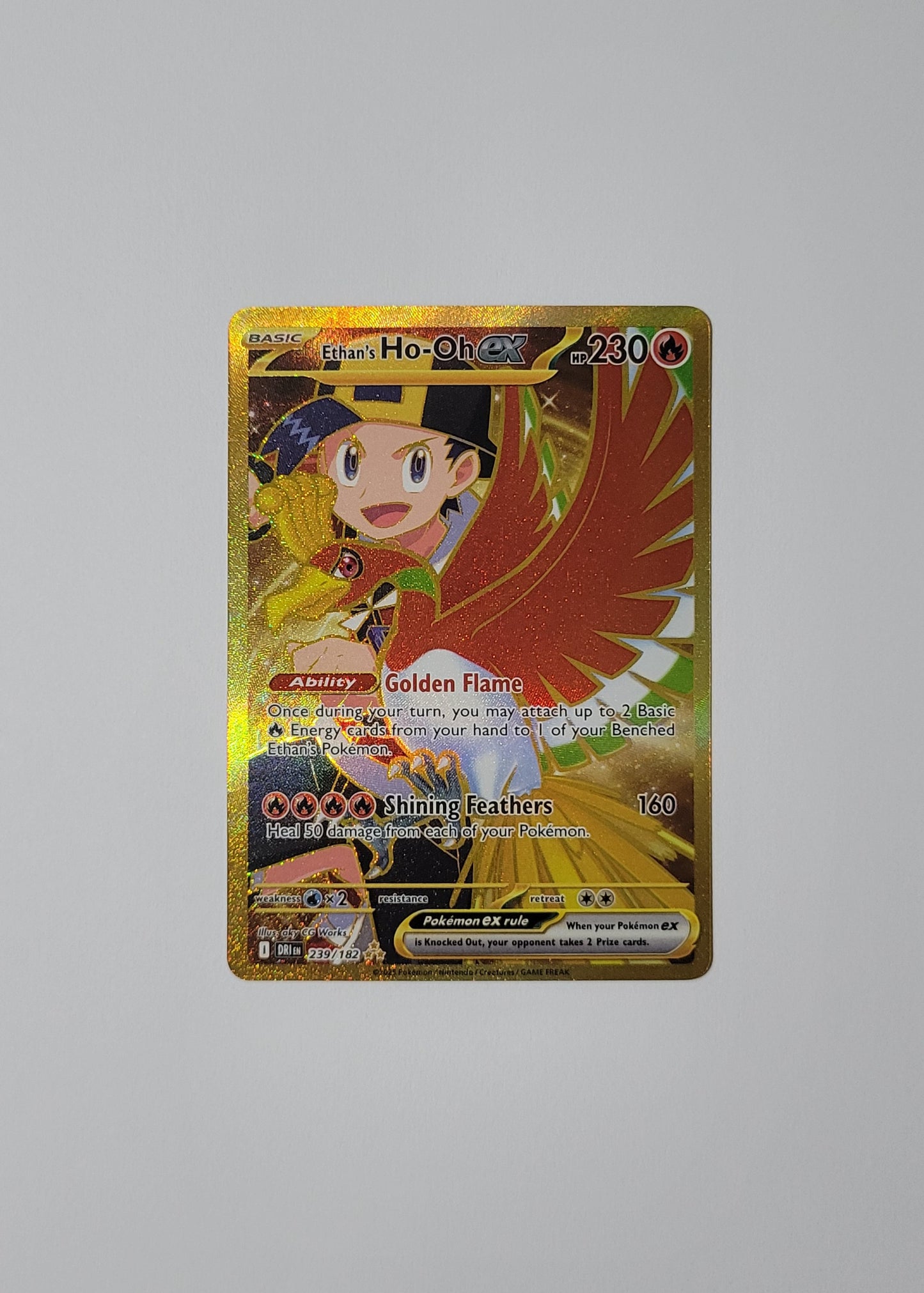 Ethan's Ho-Oh 239/182 - Destined Rivals