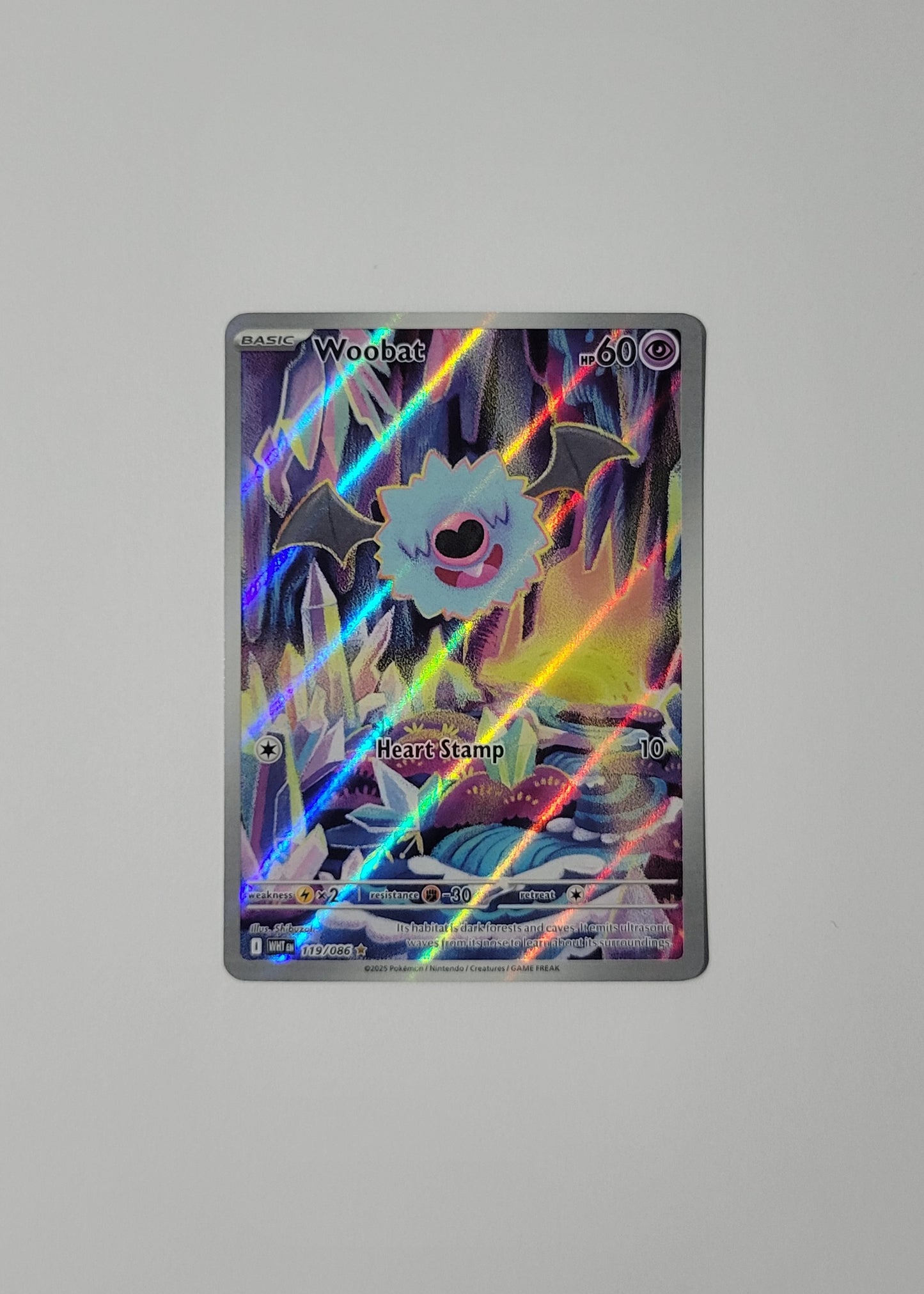 Woobat 119/086 - White Flare