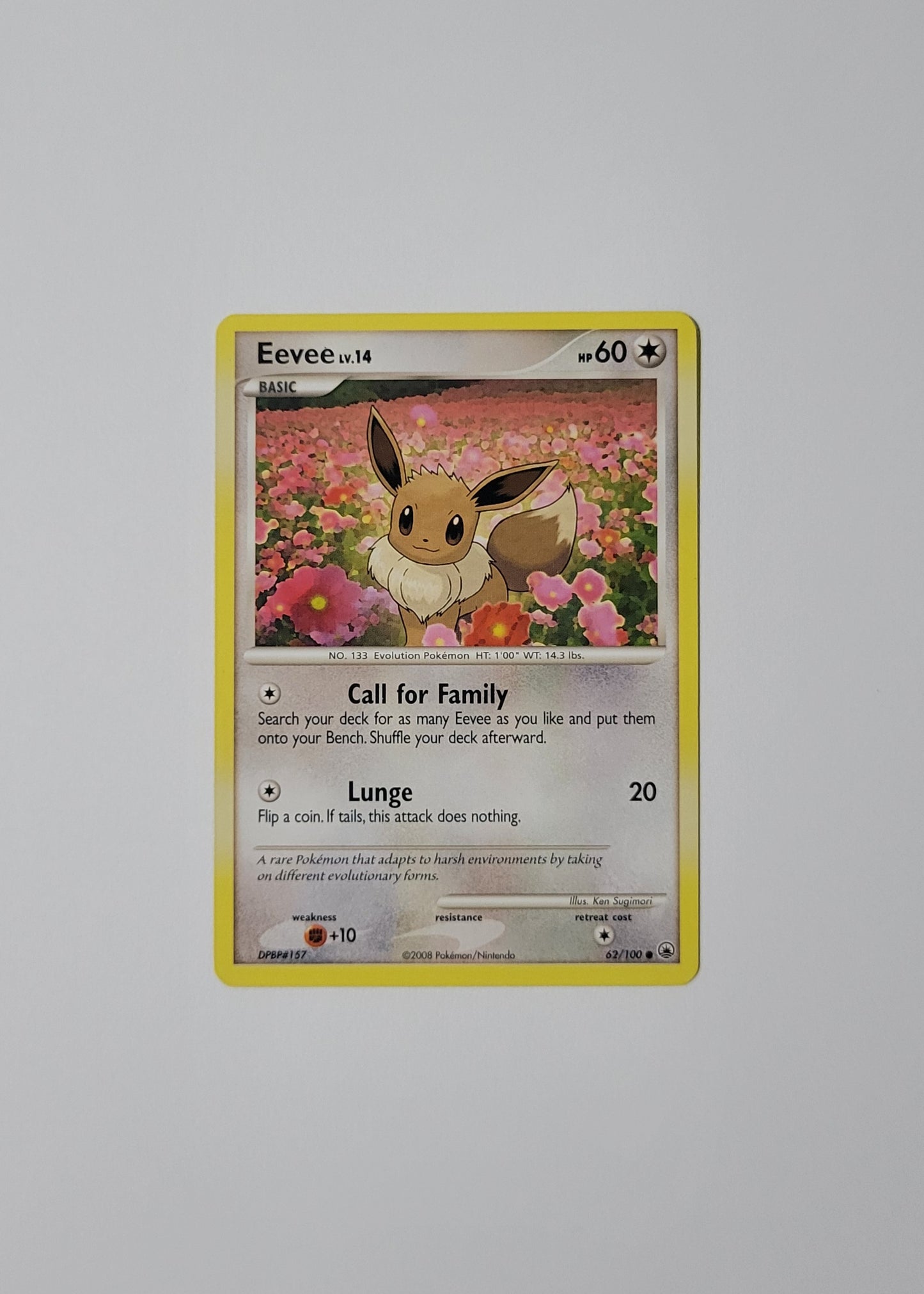 Eevee LV.14 62/100 - Majestic Dawn