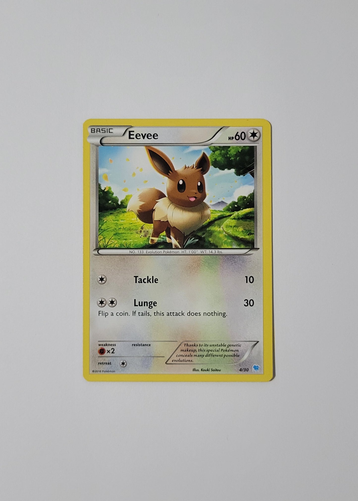 Eevee 4/30 - XY Trainer Kit: Pikachu Libre & Suicune