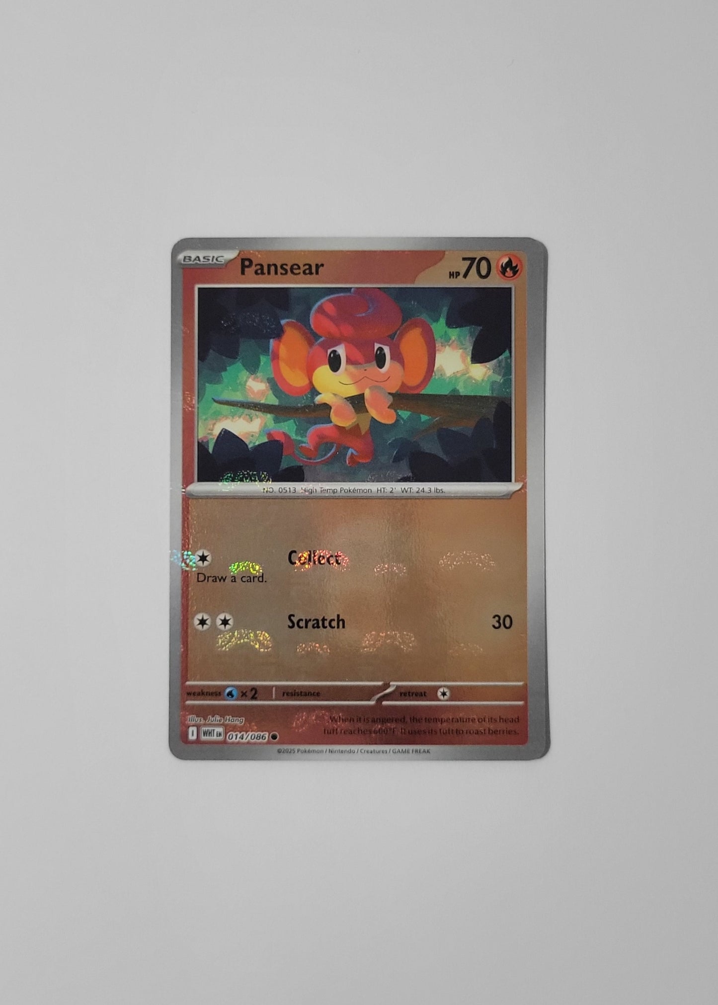 Pansear 014/086 (Master Ball) - White Flare