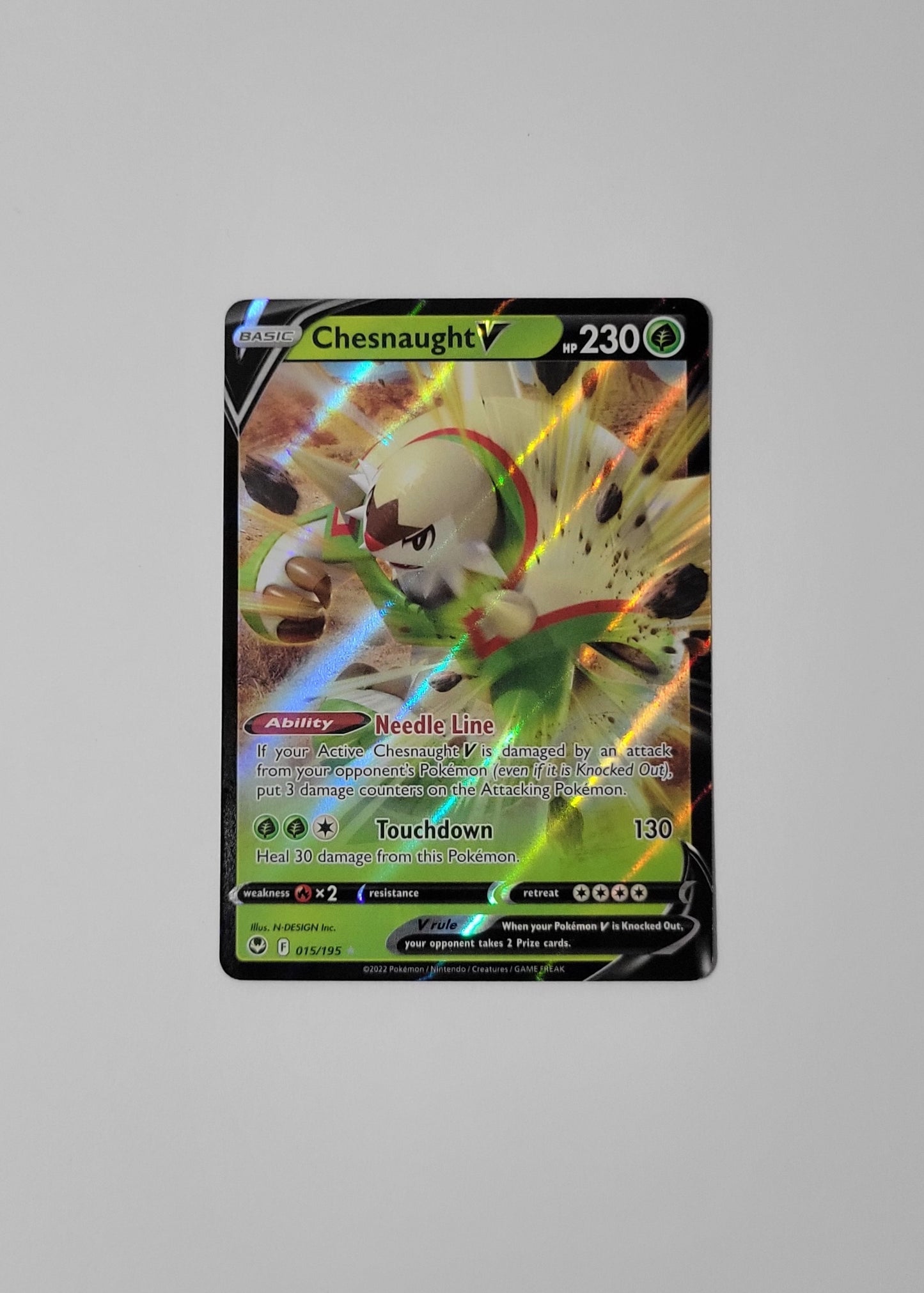 Chesnaught V 015/195 - Silver Tempest