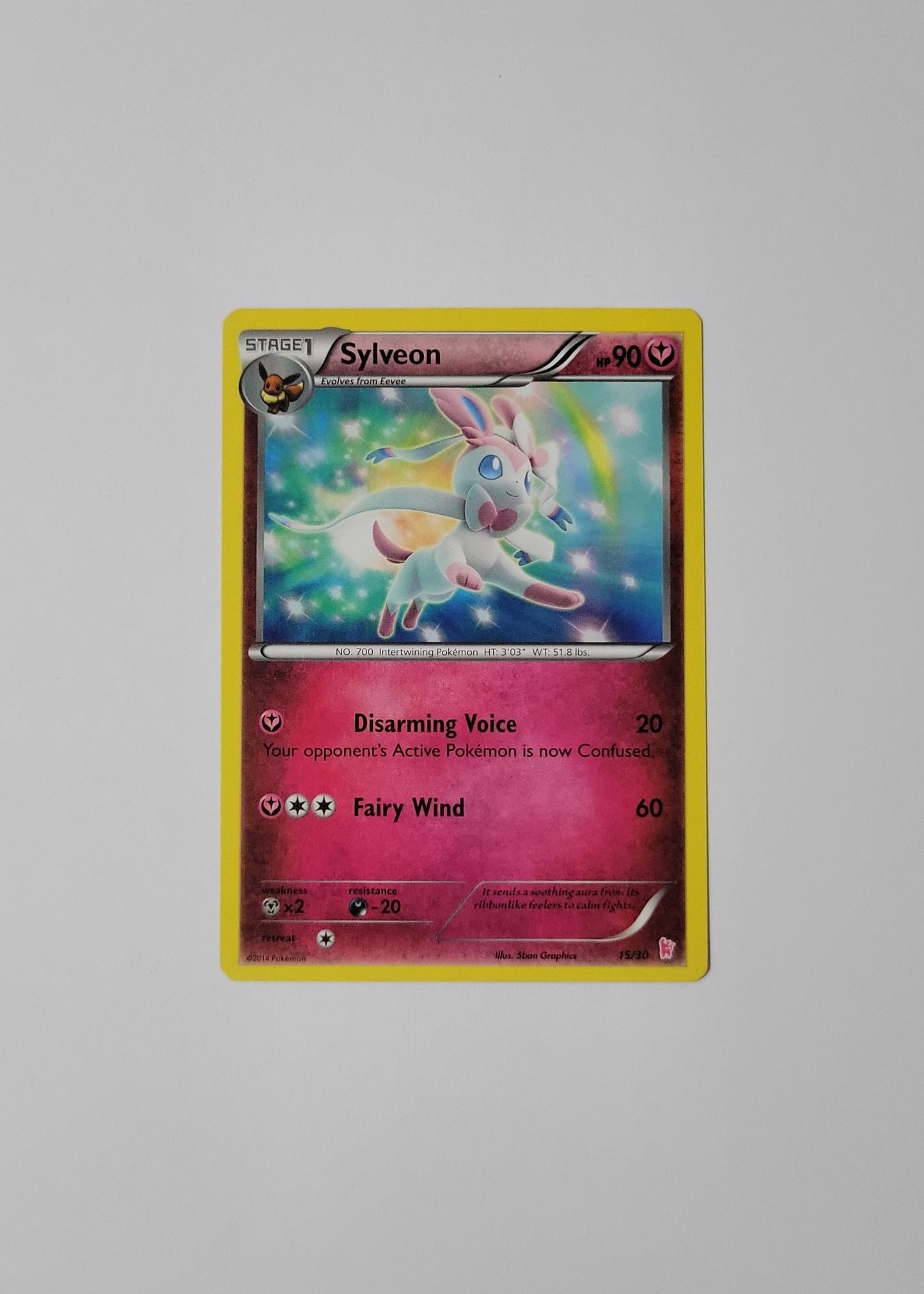 Sylveon 15/30 - XY Trainer Kit: Sylveon & Noivern