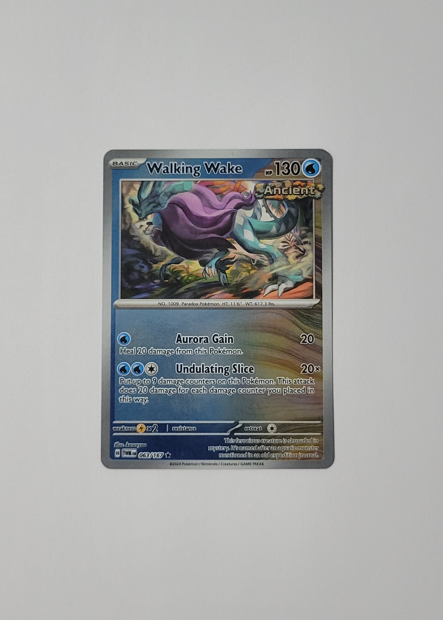 Walking Wake 063/167 (Reverse Holo) - Twilight Masquerade