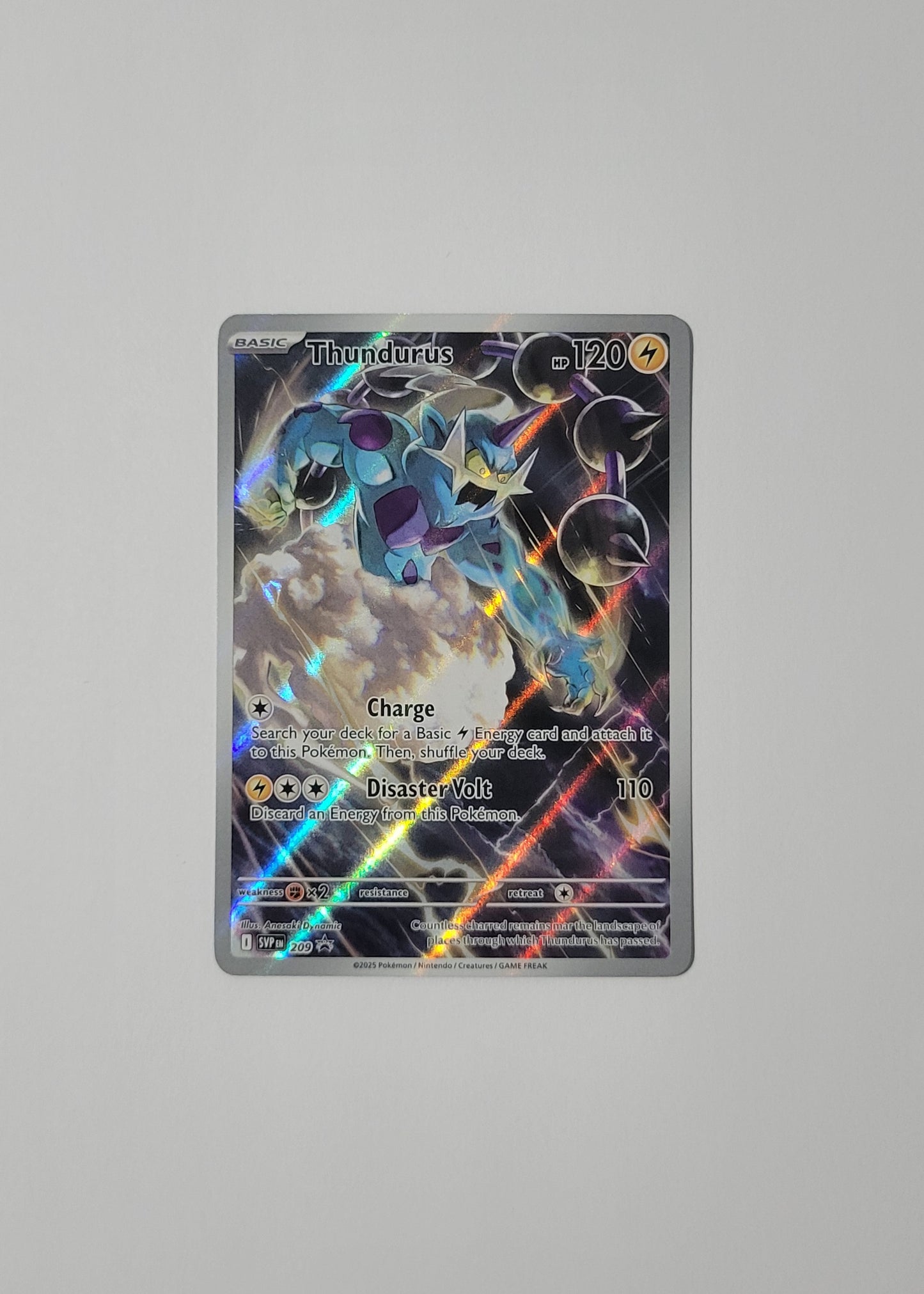 Thundurus SVP209 - Black Star Promo