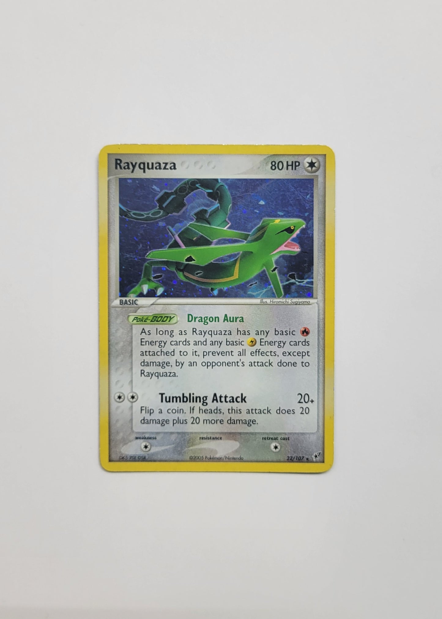 Rayquaza 22/107 - EX Deoxys Deck Exclusive