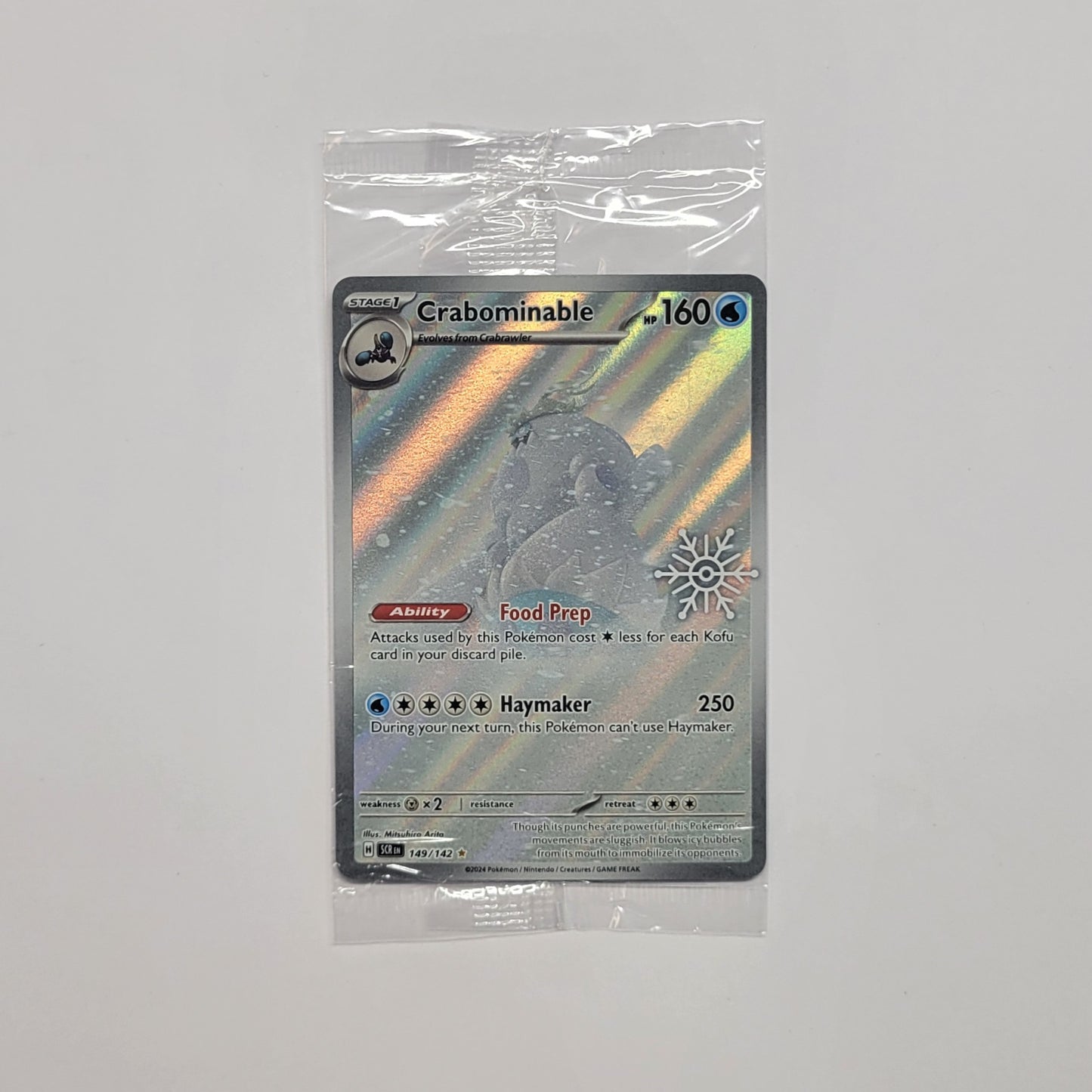 Crabominable 149/142 (Sealed, Stamped) - Holiday Calendar 2025