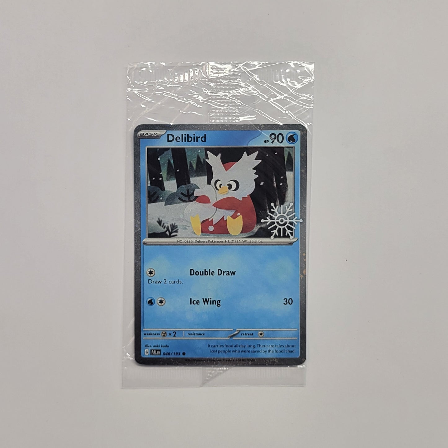 Delibird 046/193 (Sealed, Stamped) - Holiday Calendar 2025