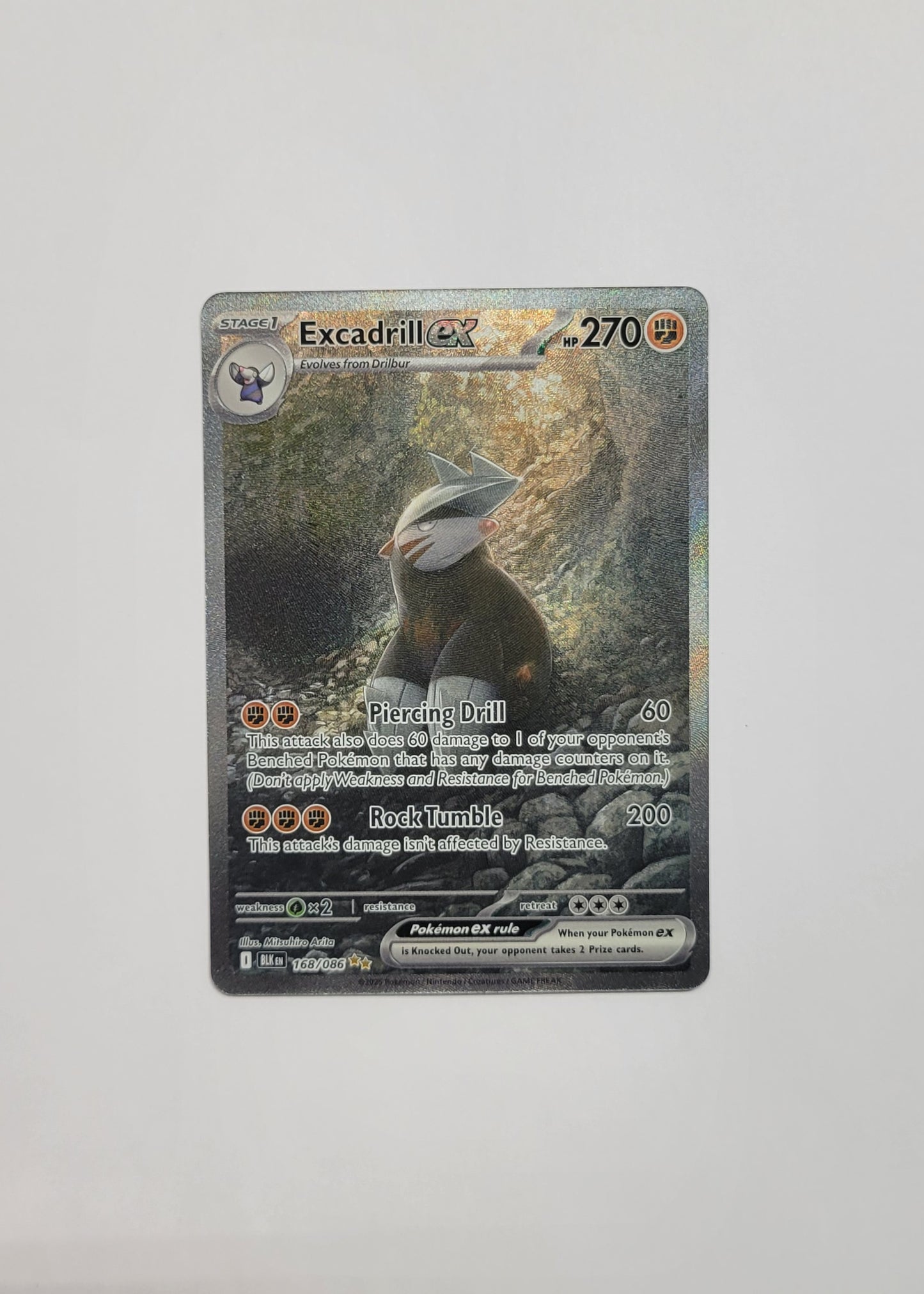Excadrill ex 168/086 - Black Bolt