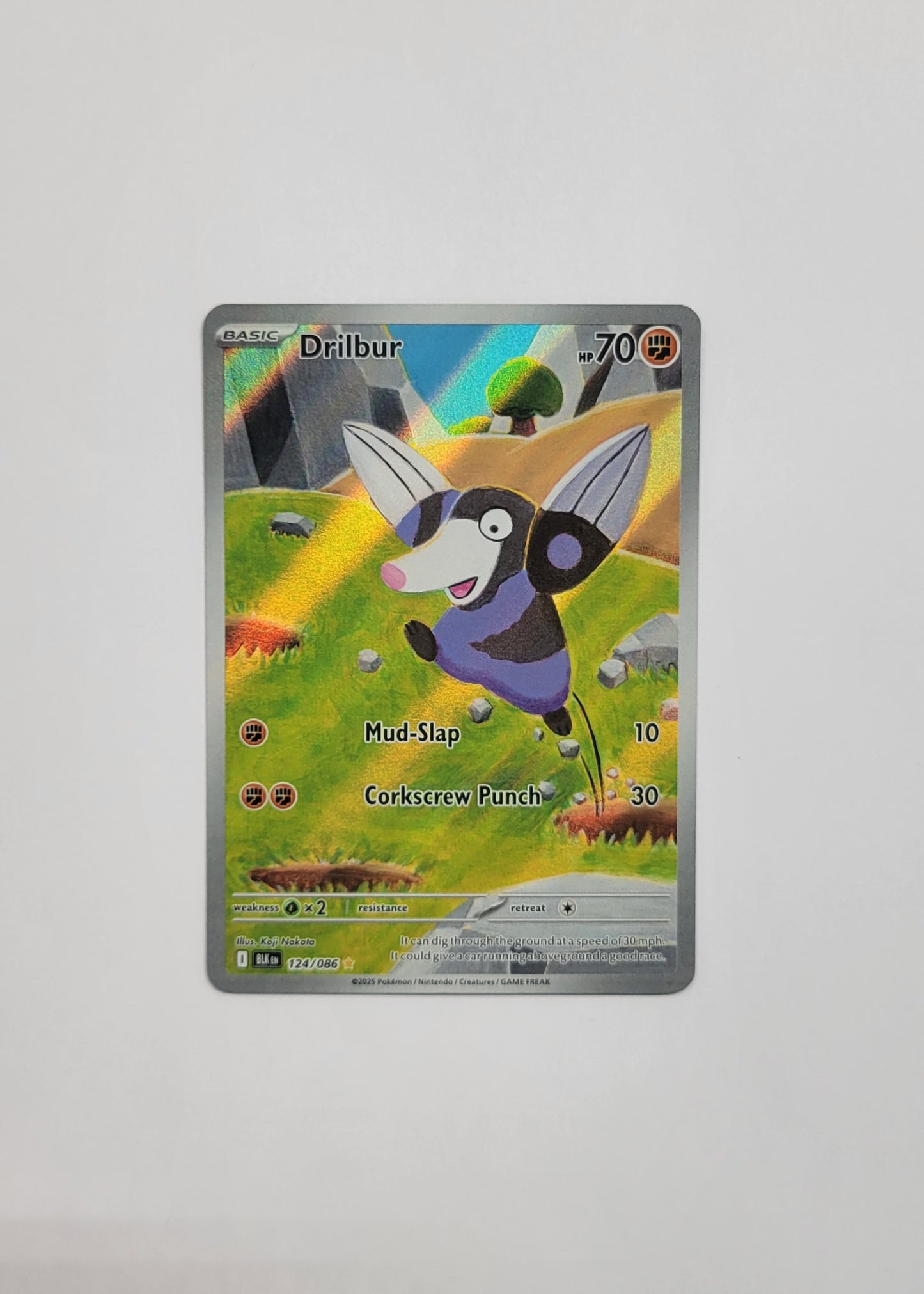 Drilbur 124/086 - Black Bolt