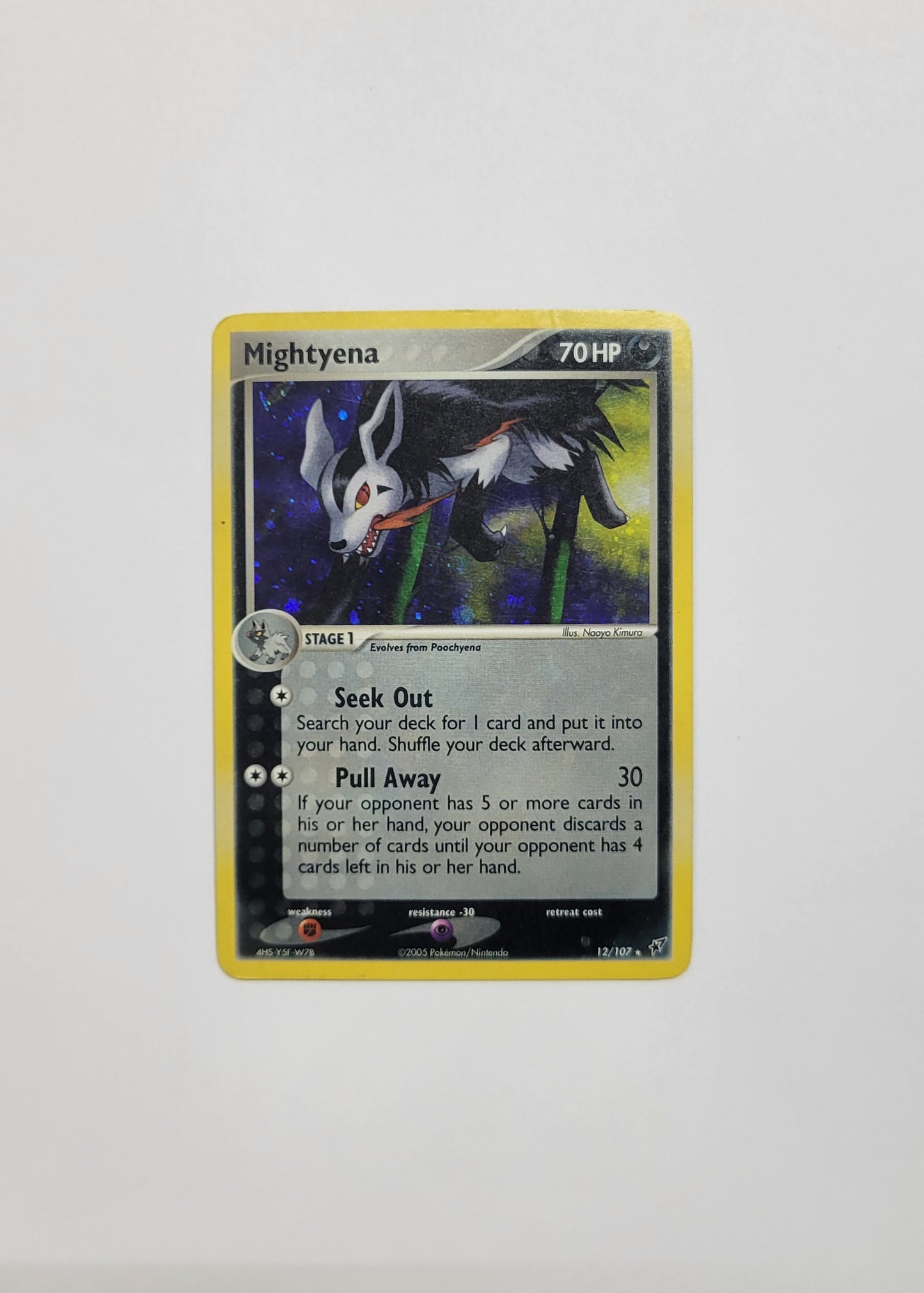 Mightyena 12/107 - EX Deoxys Deck Exclusive