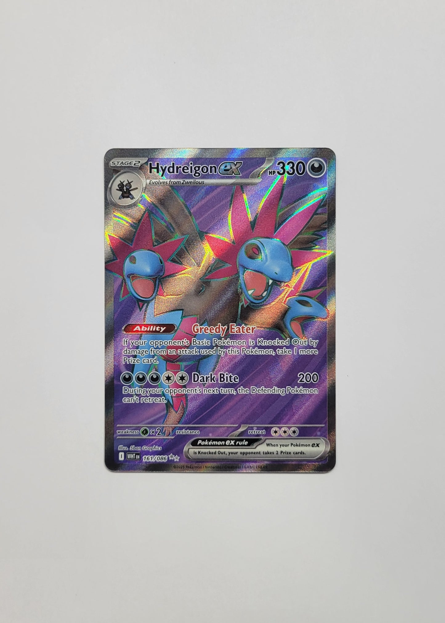 Hydreigon ex 161/086 - White Flare