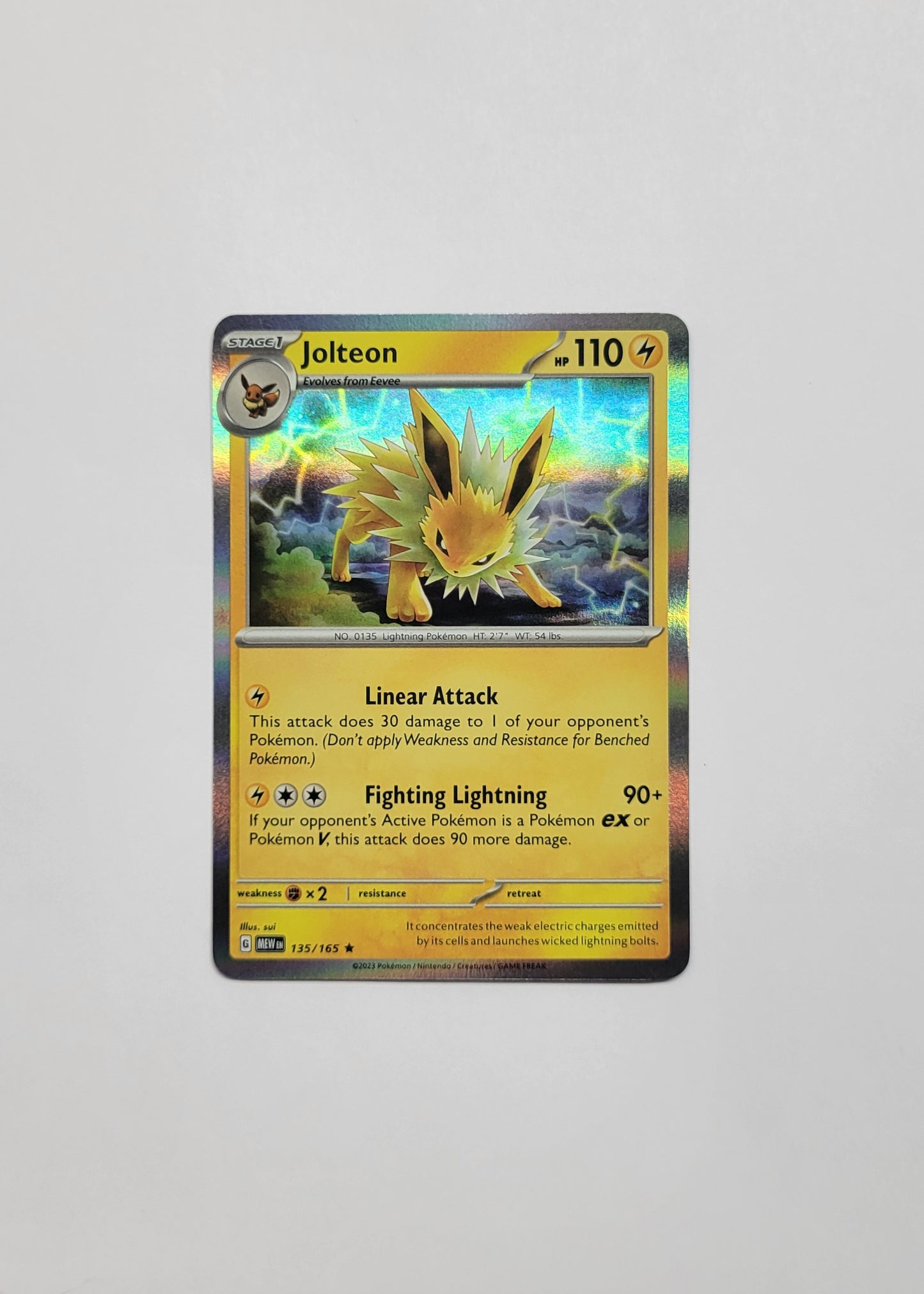 Jolteon 135/165 (Holo) - 151