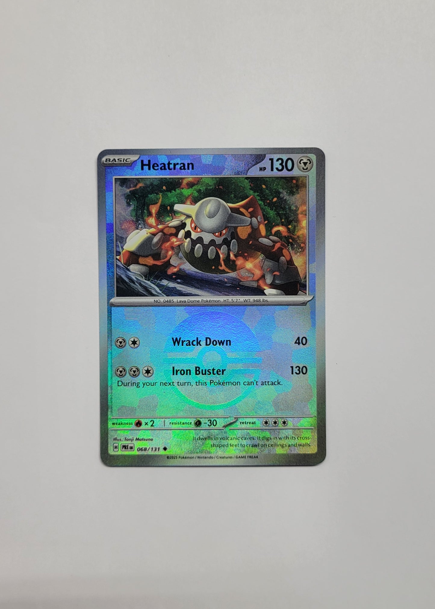 Heatran 068/131 (Poké Ball) - Prismatic Evolutions