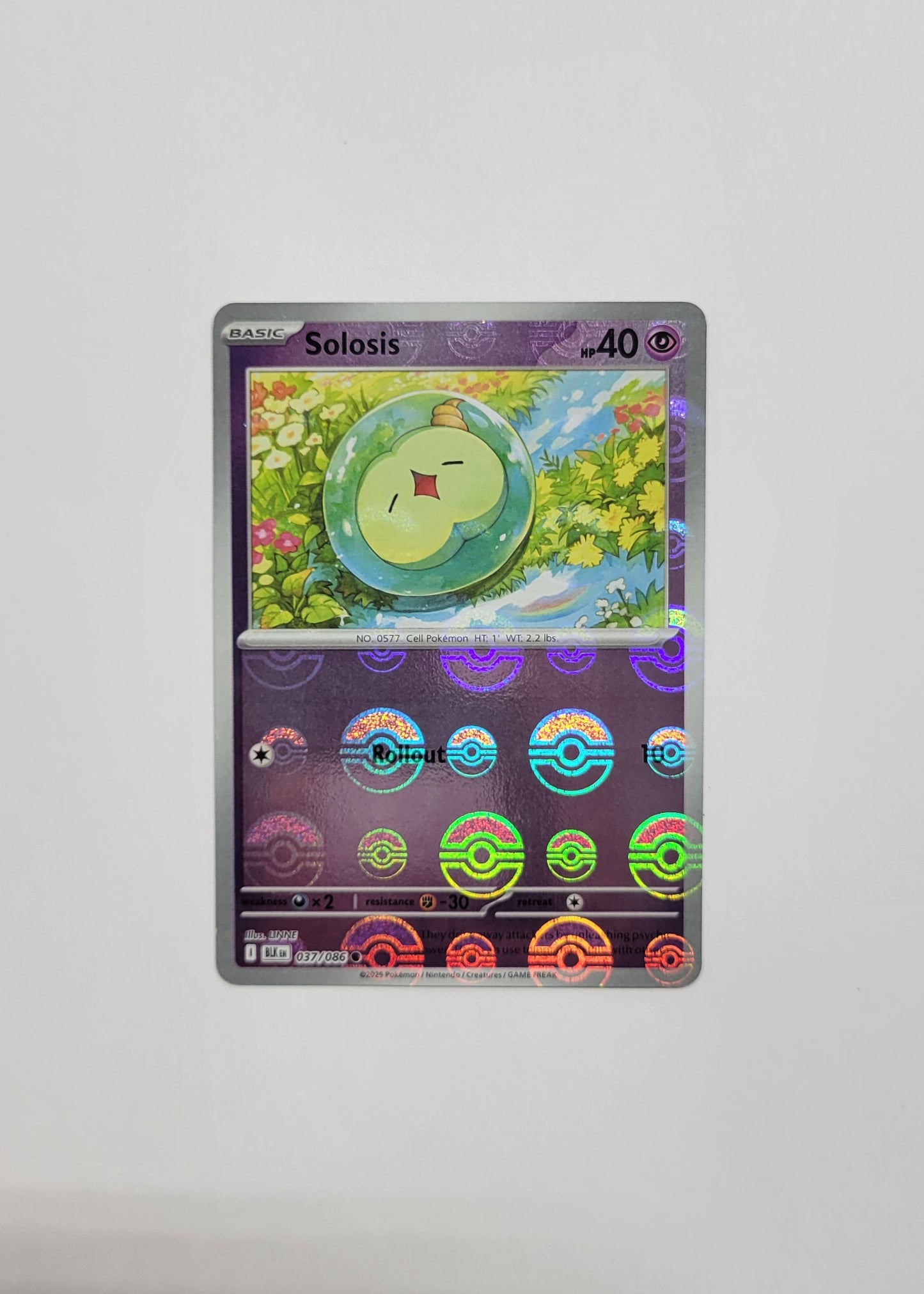 Solosis 037/086 (Poké Ball) - Black Bolt