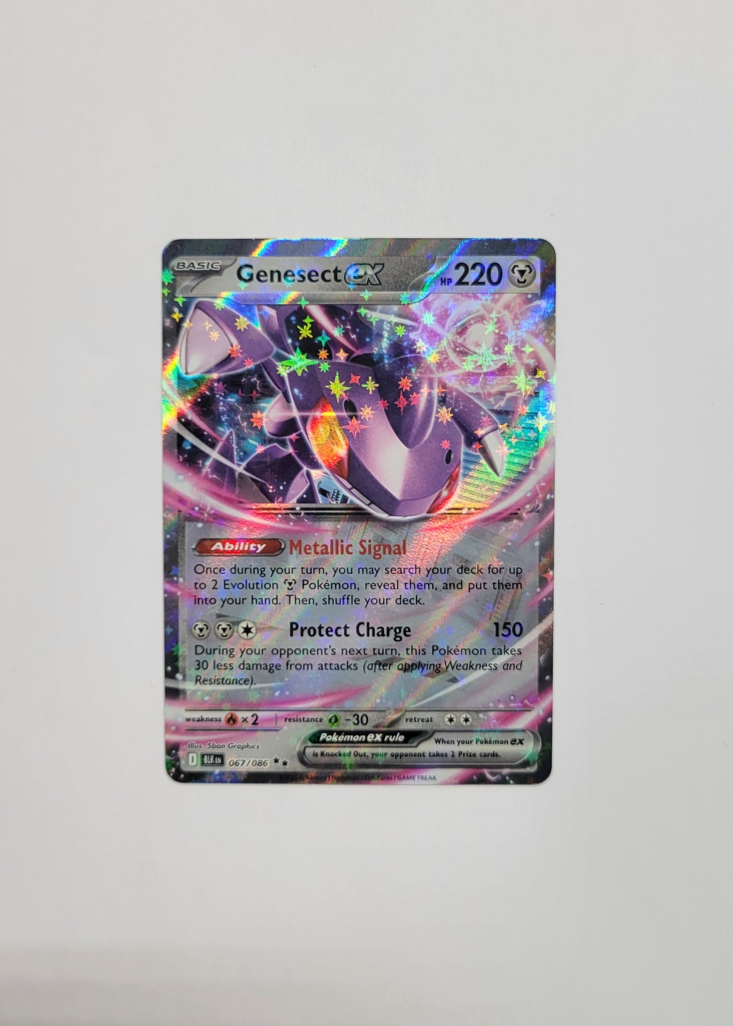Genesect ex 067/086 - Black Bolt