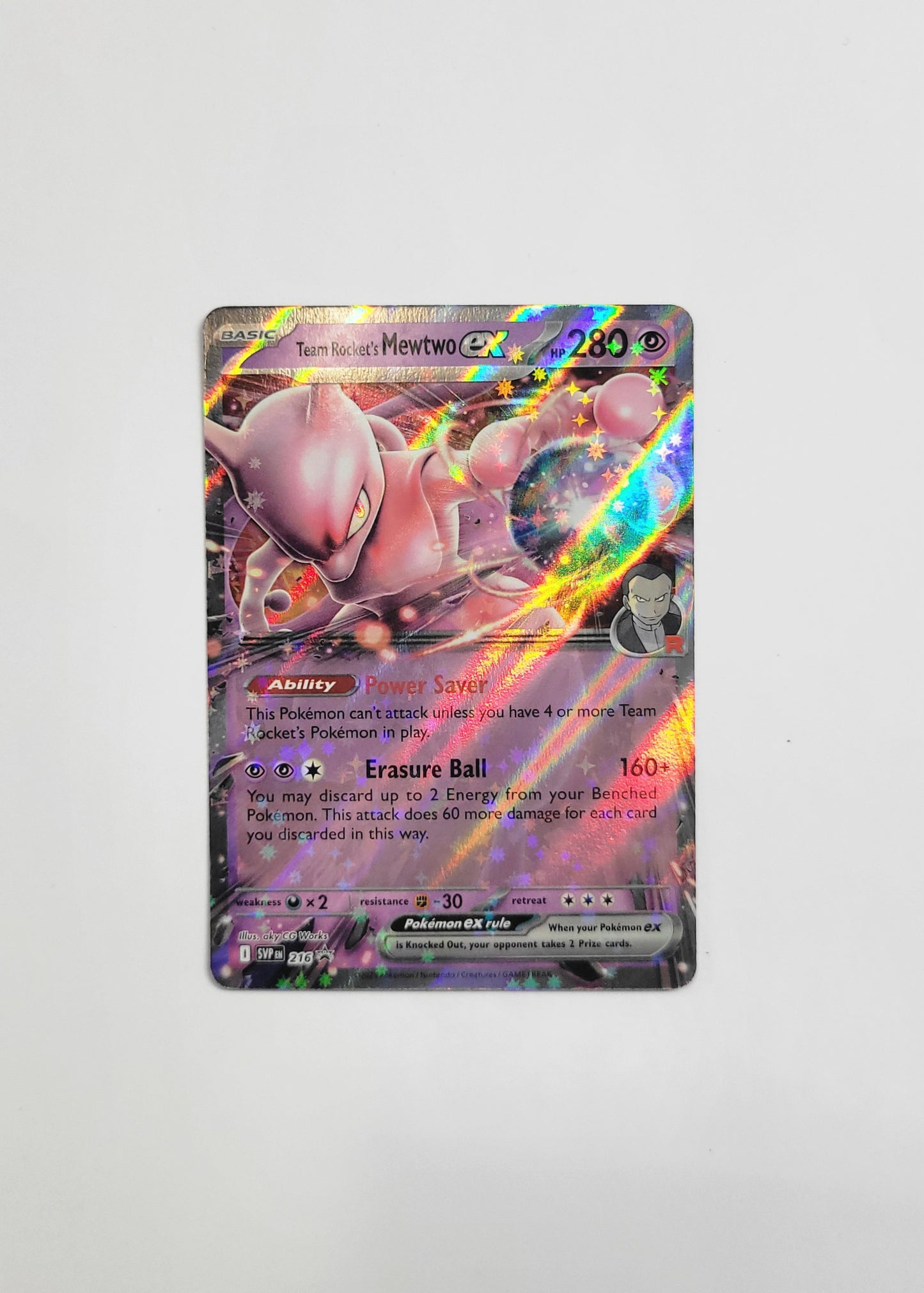Team Rocket's Mewtwo SVP216 - Black Star Promo