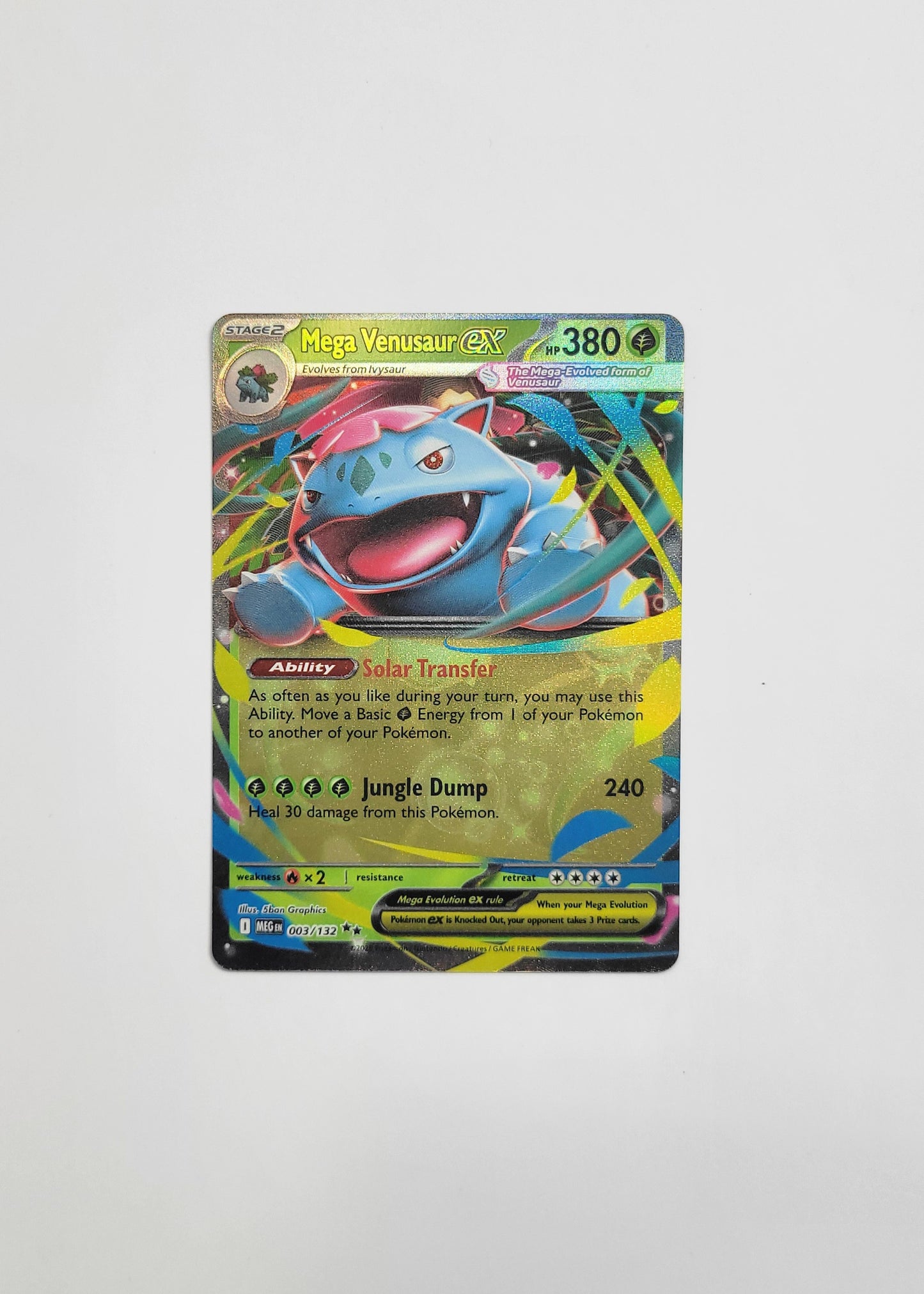 Mega Venusaur ex 003/132 - Mega Evolution