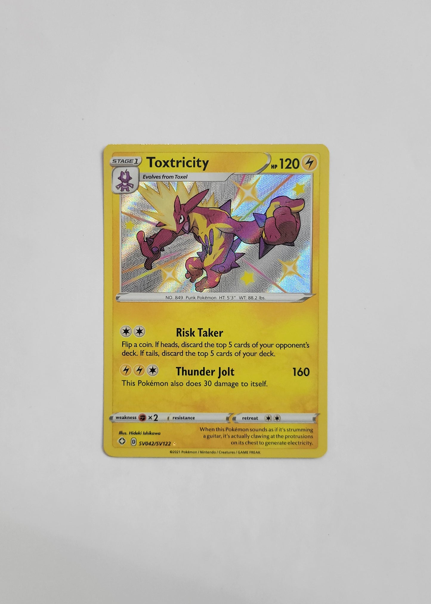 Toxtricity SV042/SV122 - Shining Fates: Shiny Vault