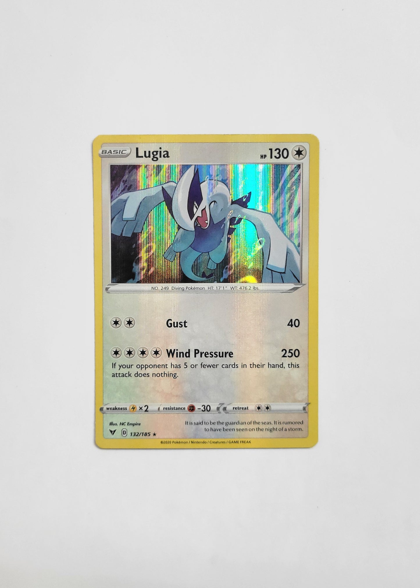 Lugia 132/185 (Holo) - Vivid Voltage