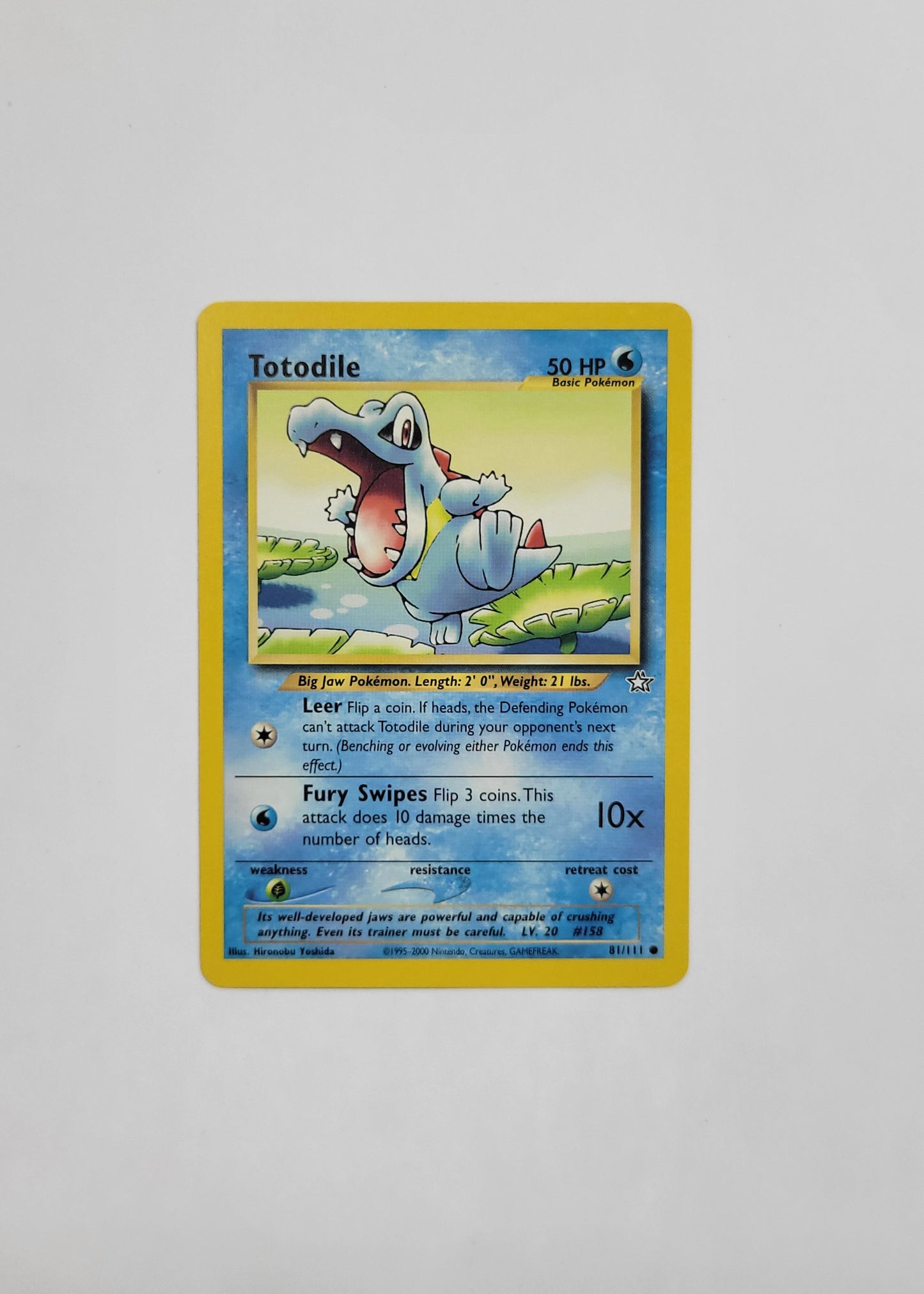 Totodile 81/111 - Neo Genesis