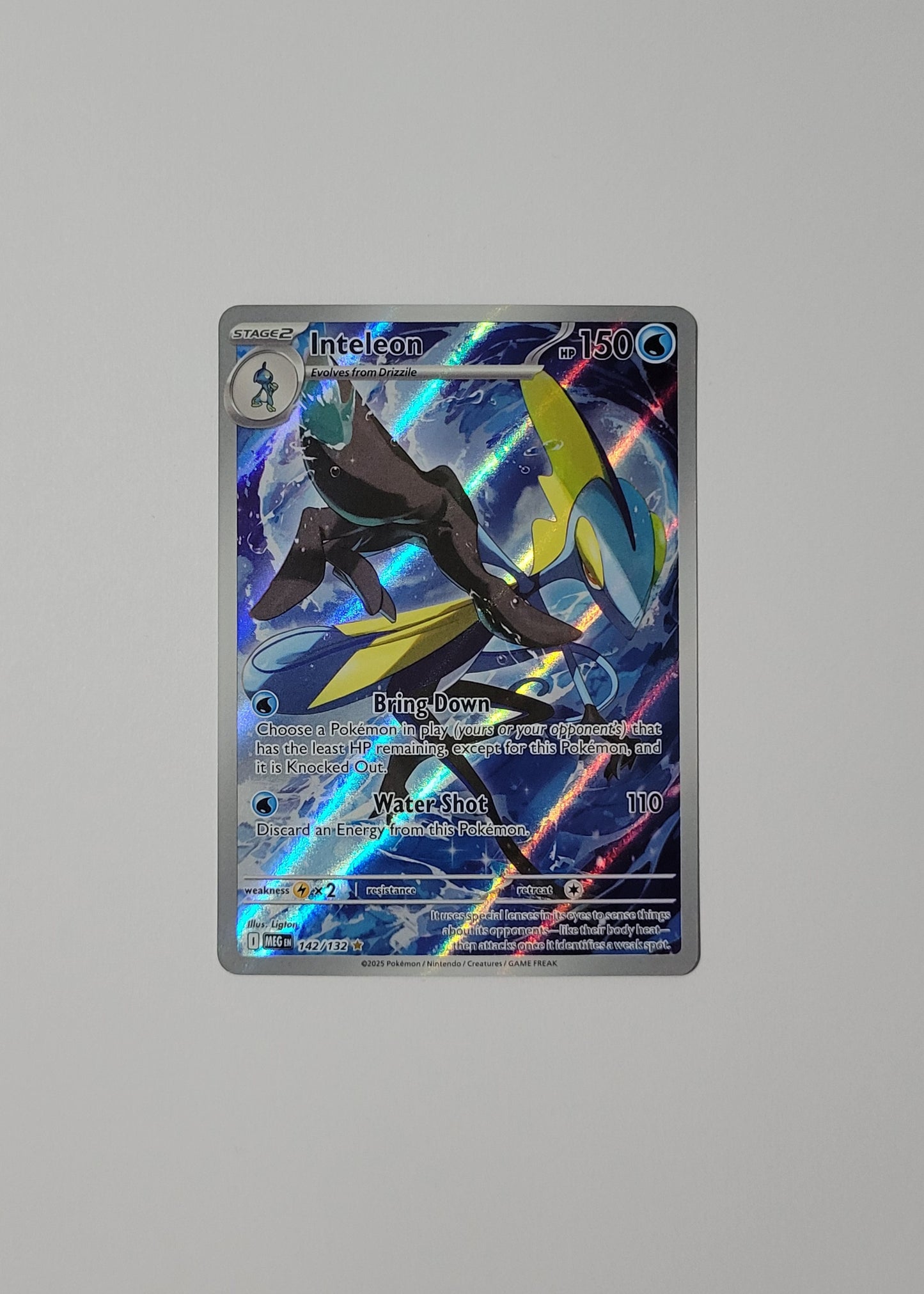 Inteleon 142/132 - Mega Evolution Base Set