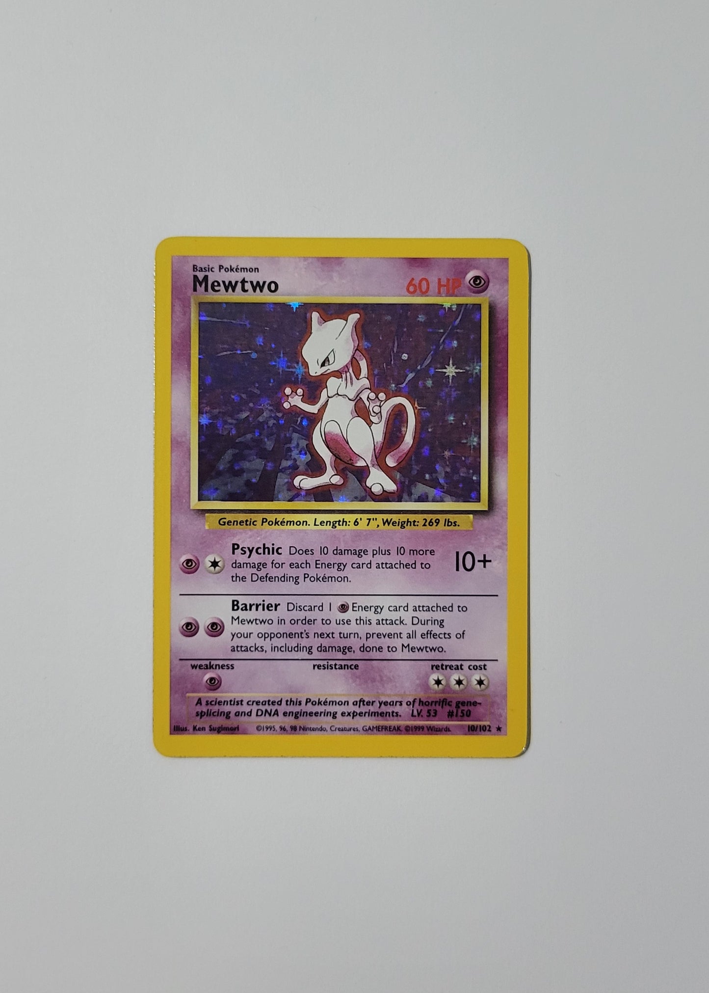 Mewtwo 10/102 - Base Set