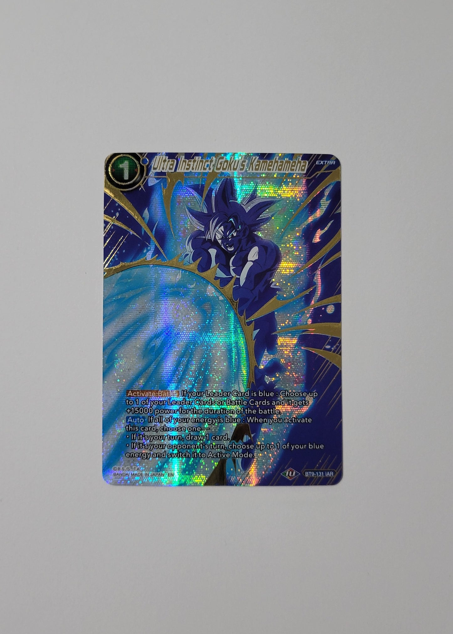 Ultra Instinct Goku's Kamehameha BT9-131 - Theme Selection: History of Son Goku