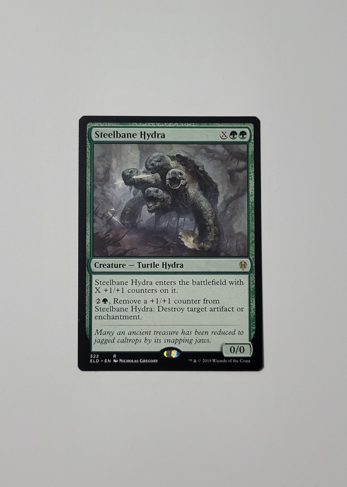 Steelbane Hydra 322 - Throne of Eldraine