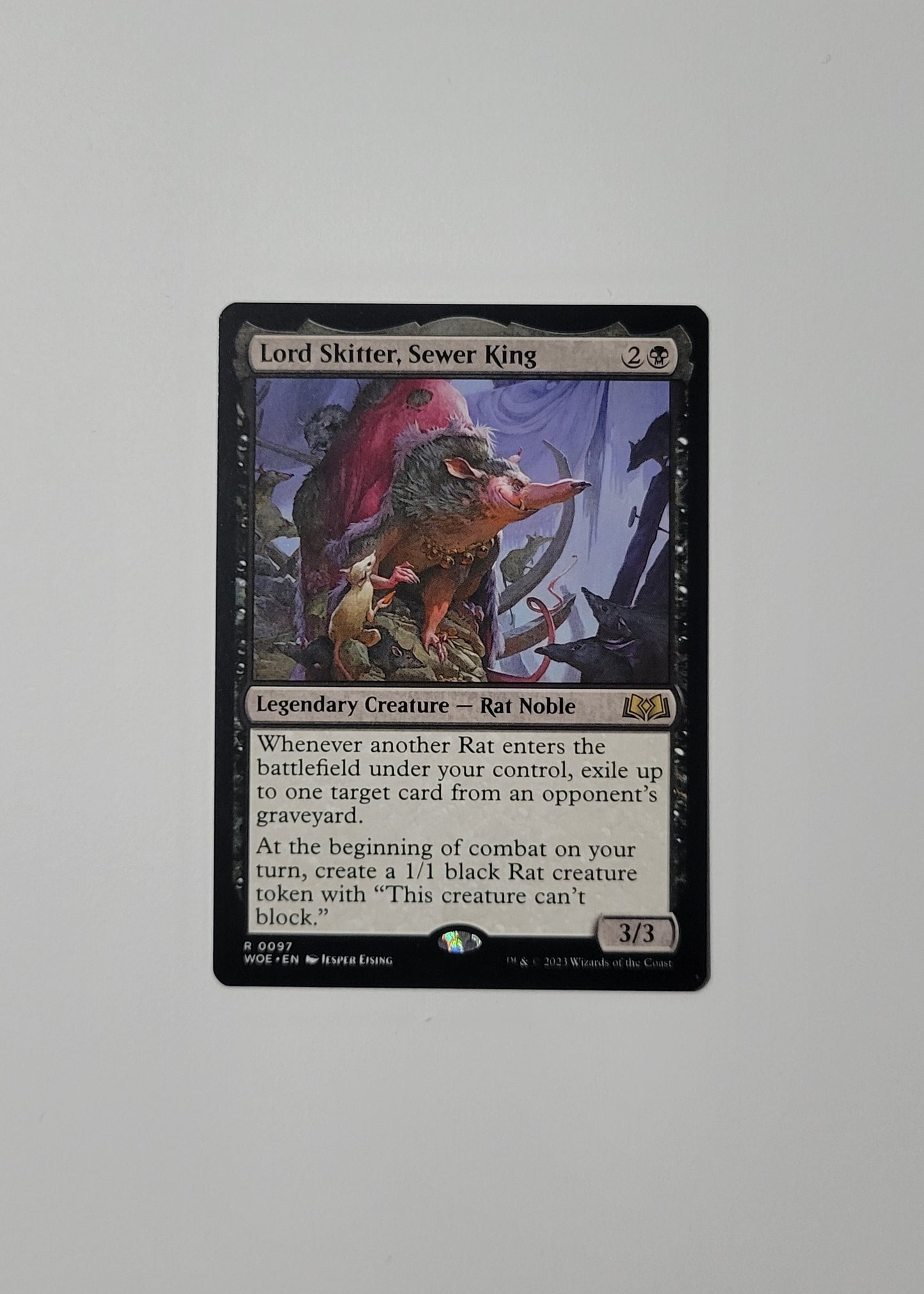 Lord Skitter, Sewer King 97 - Wilds of Eldraine