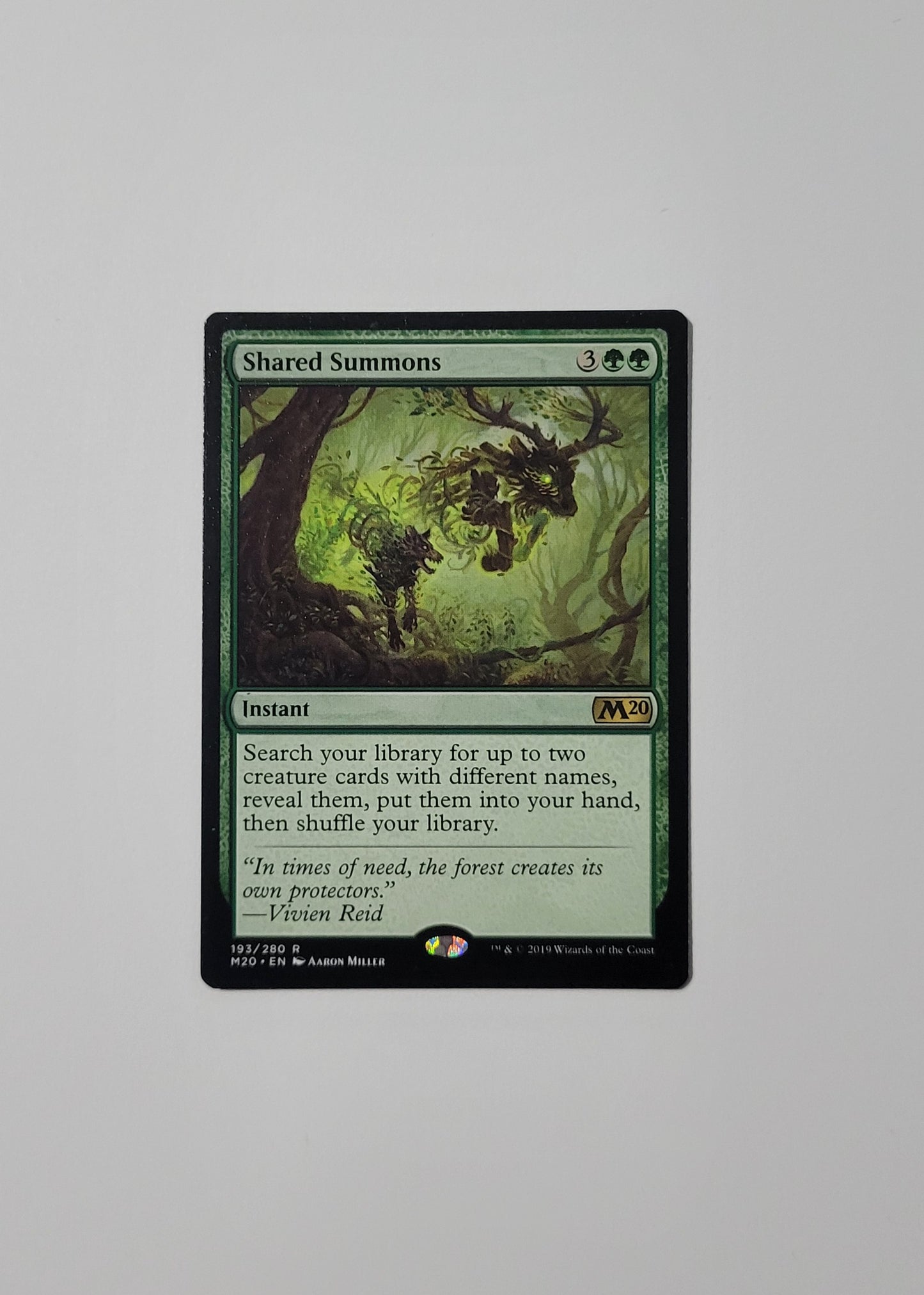 Shared Summons 193/280 - Core Set 2020